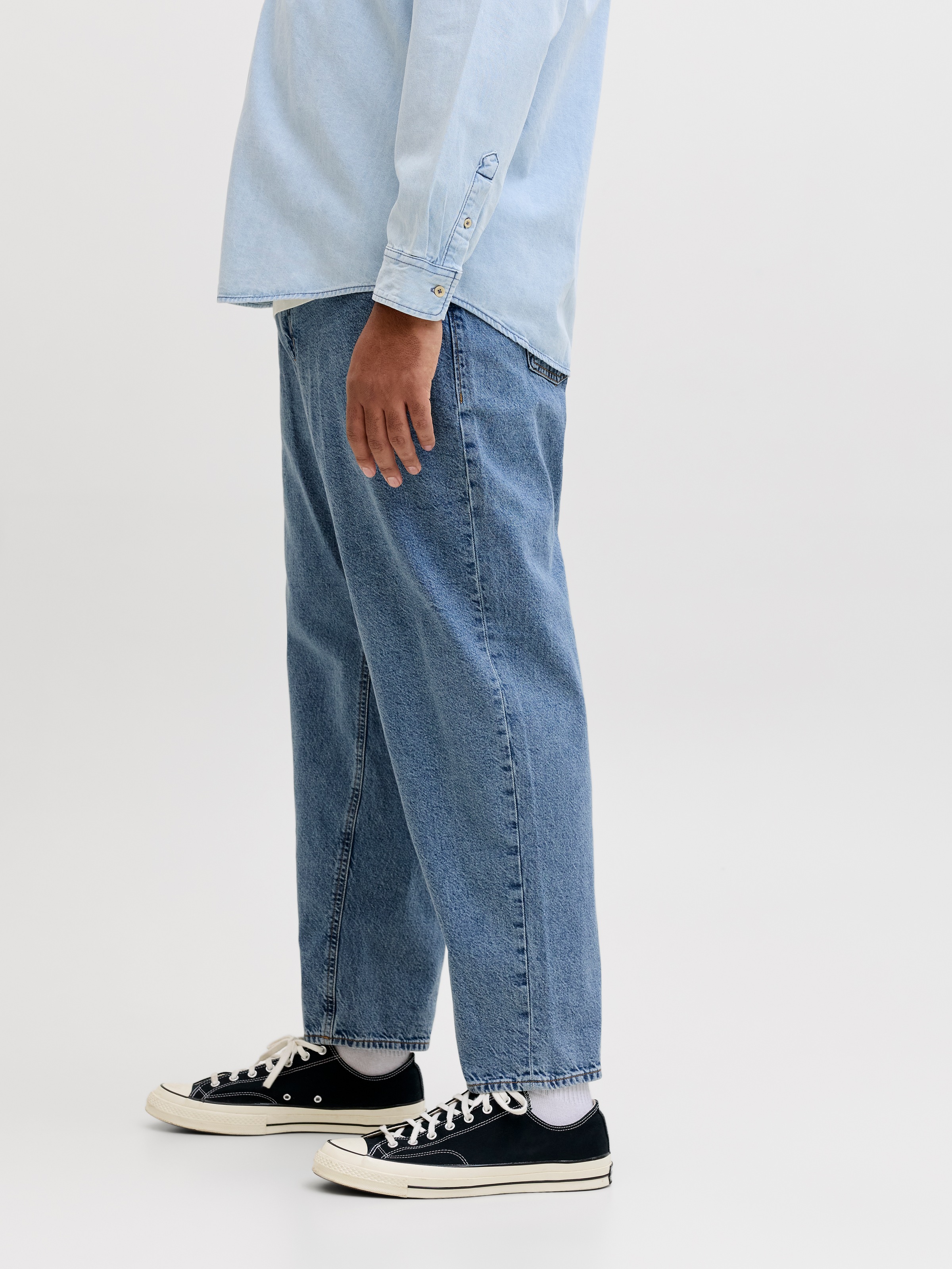 Jack & Jones PlusSize Relax-fit-Jeans mit Five-Pocket-Design günstig online kaufen