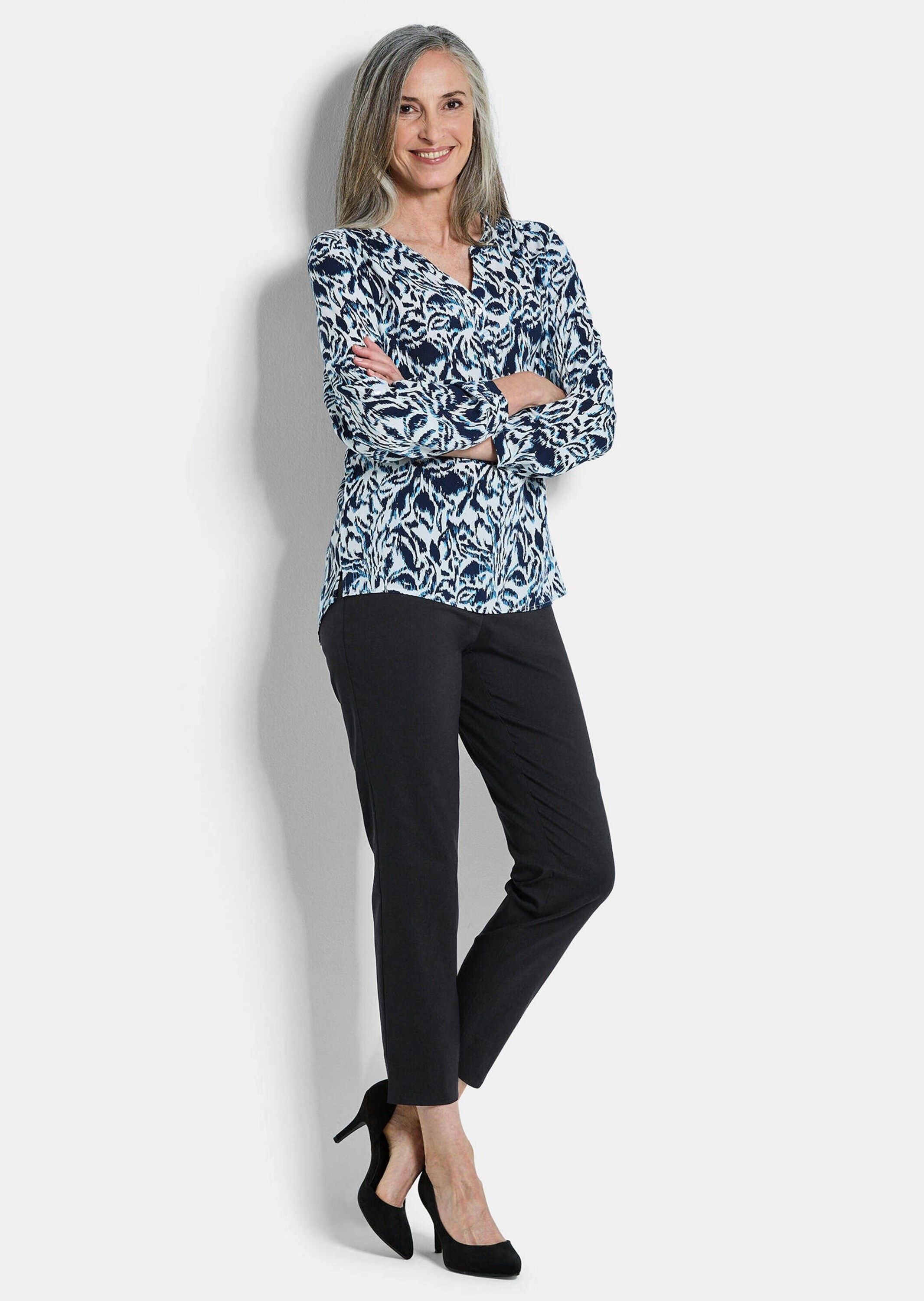 GOLDNER Stoffhose "7/8-Bengalinhose LOUISA mit Schlupfbund" günstig online kaufen