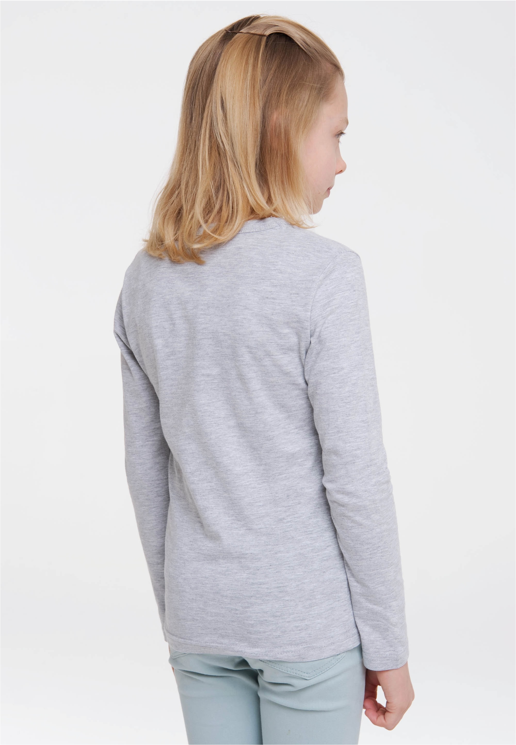 LOGOSHIRT Langarmshirt »Sendung mit der Maus - Maus & Elefant«, mit coolem Print