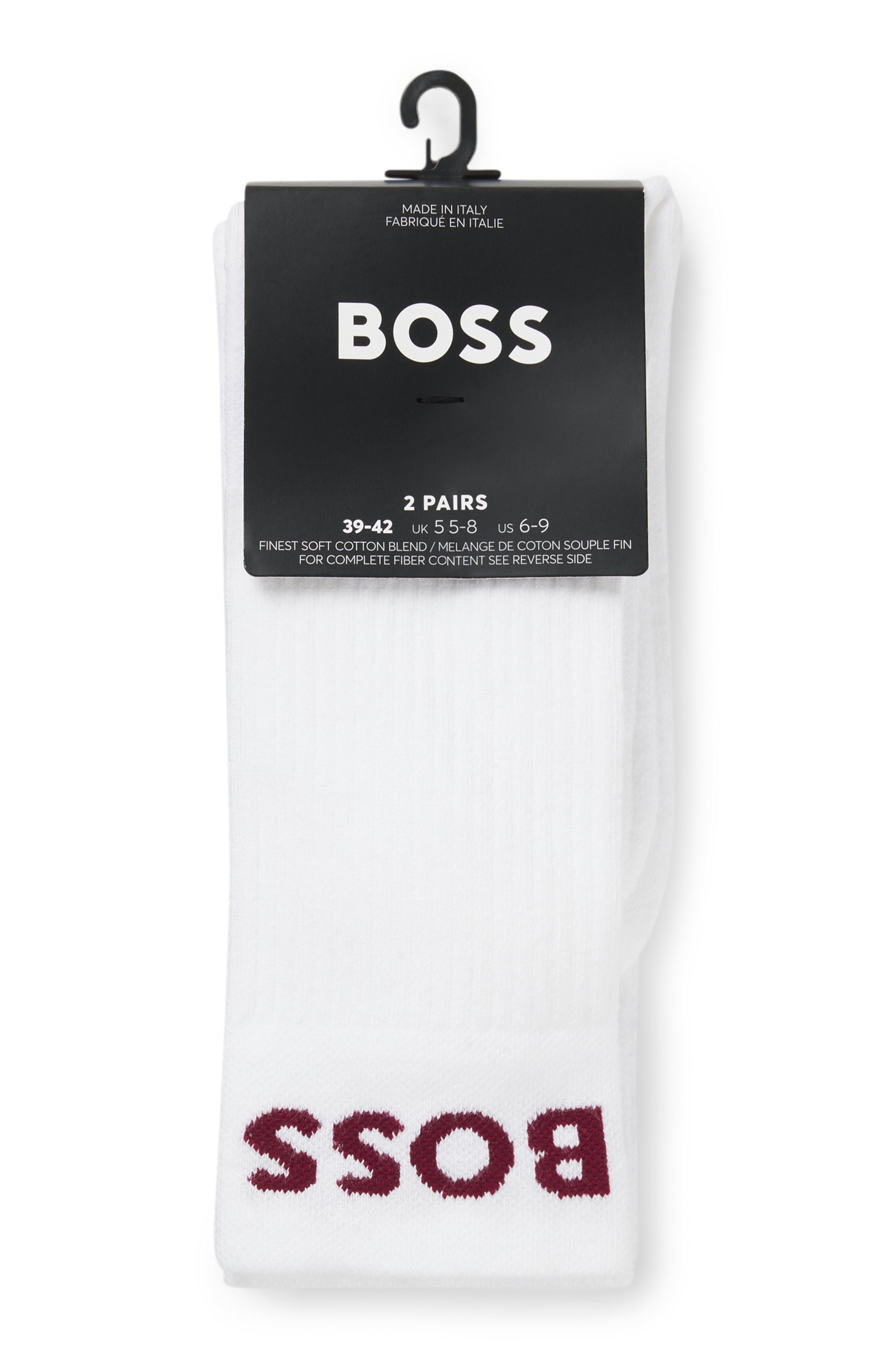 BOSS Sportsocken, (Packung, 2 Paar, 2er)