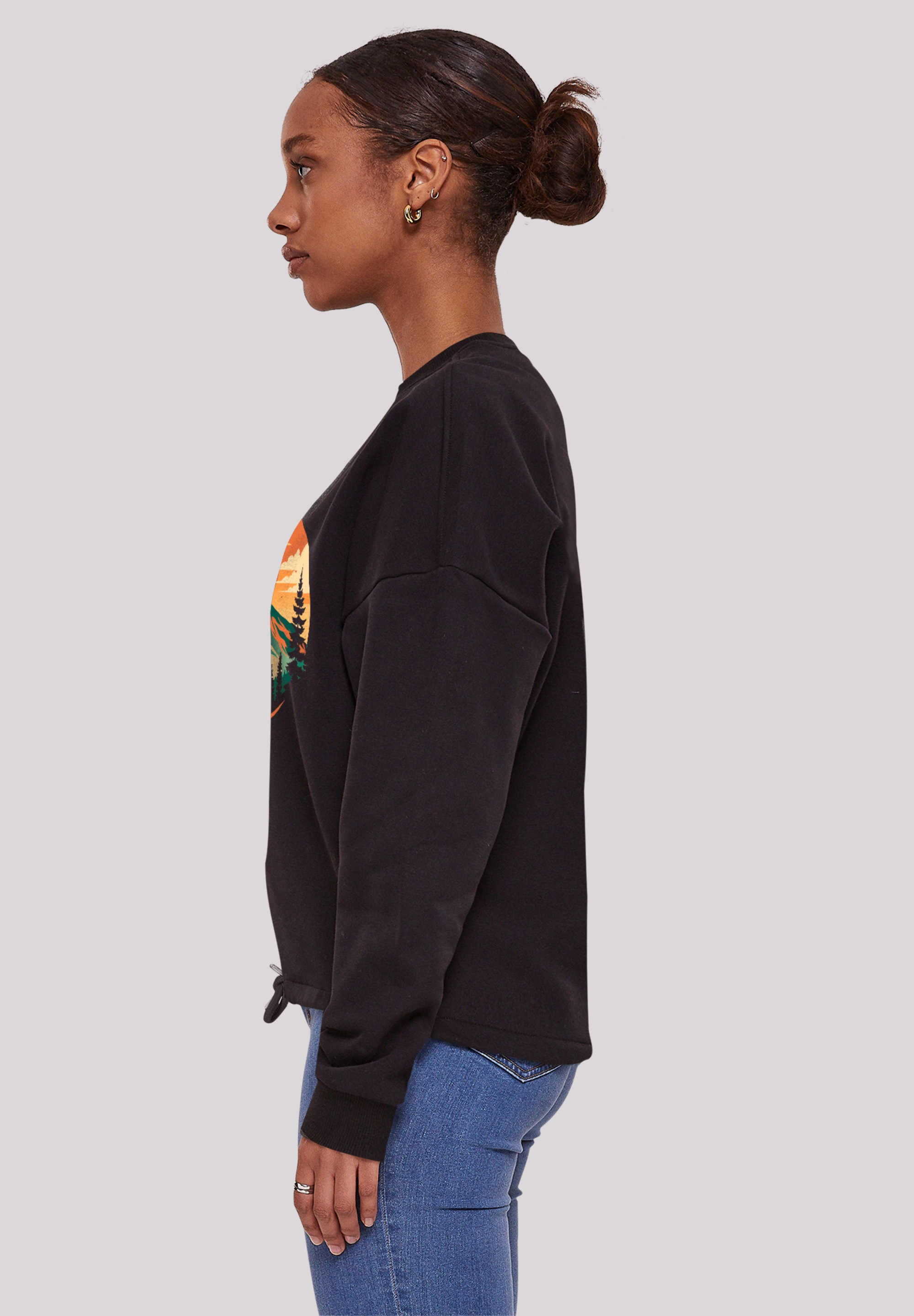 F4NT4STIC Sweatshirt »Sonnenuntergang Berglandschaft«, Premium Qualität