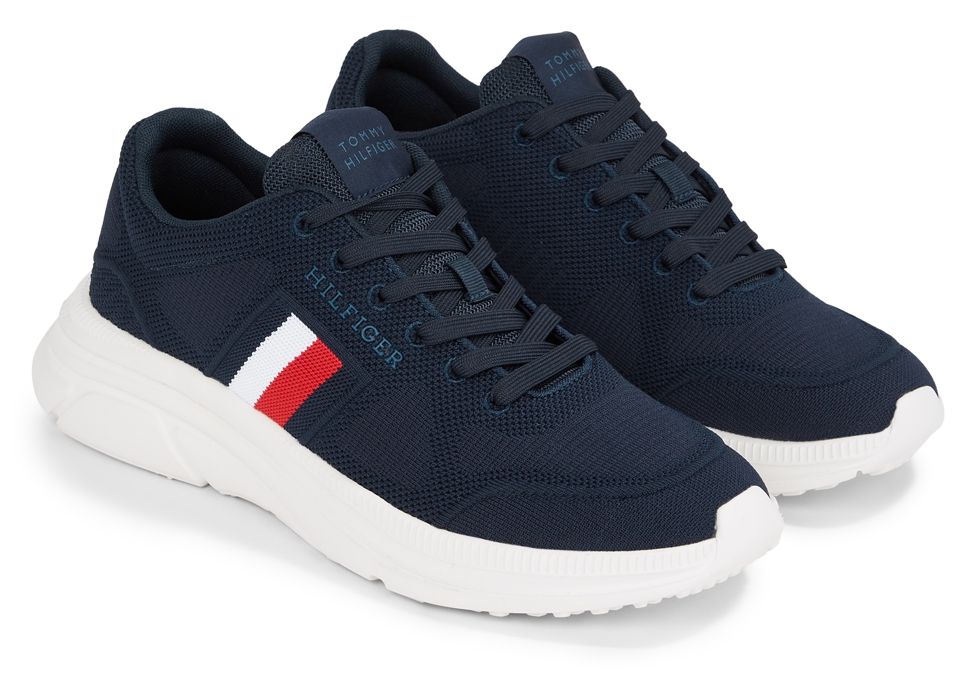 Tommy Hilfiger Sneaker "MODERN RUNNER KNIT EVO ESS", Freizeitschuh, Halbsch günstig online kaufen