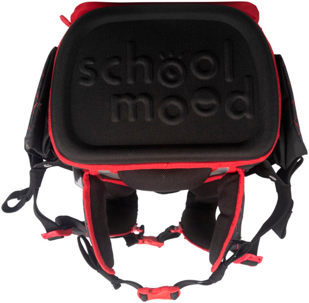 SCHOOL-MOOD® Schulranzen »Champion Pro«, retroreflektierende Flächen, mit LED-Patchy