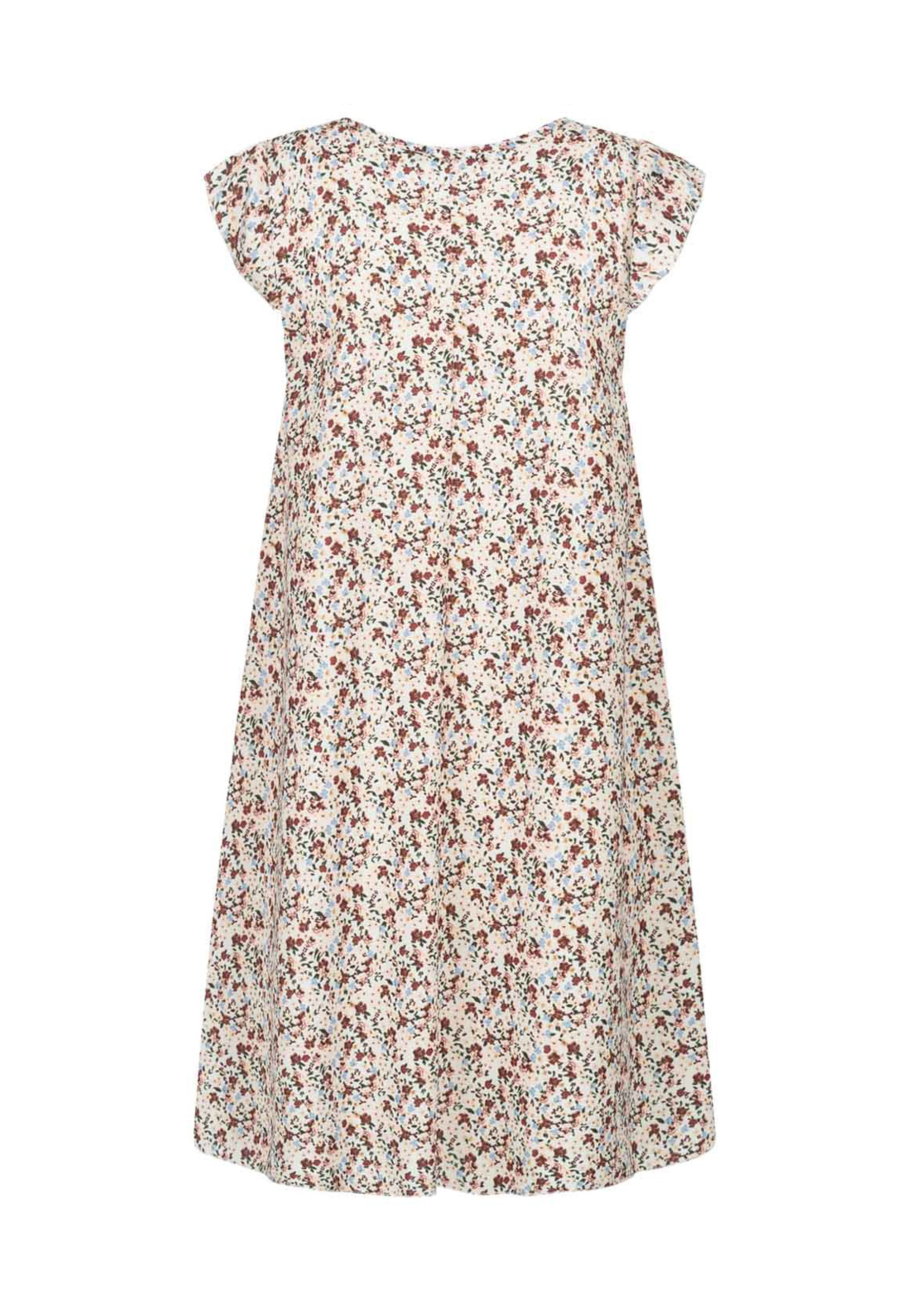 CLOUD 5IVE Shirtkleid "CLOUD 5IVE V-Neck Kleid mit Flügelärmeln" 1 Stk. tlg günstig online kaufen