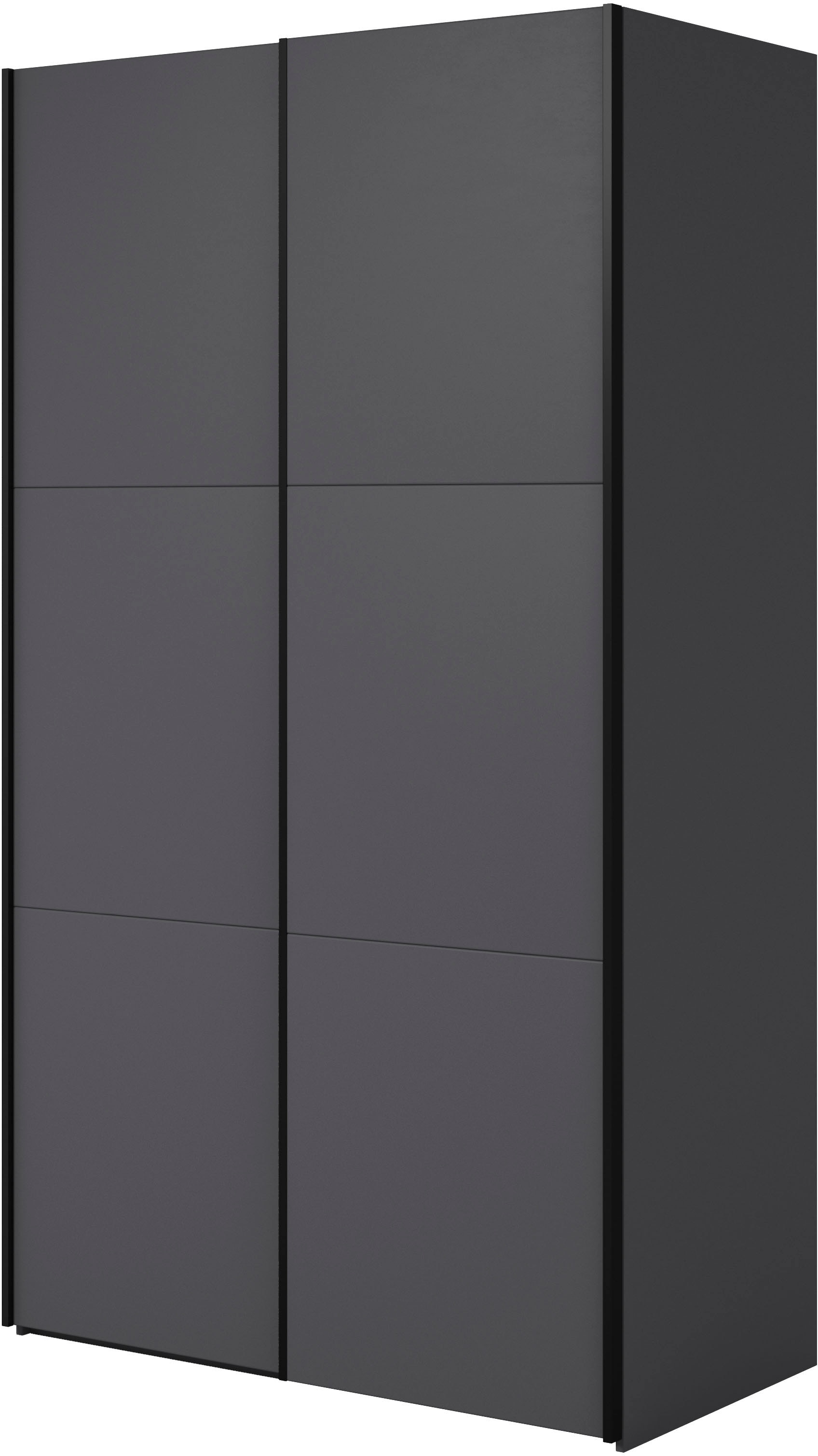 INOSIGN Kleiderschrank »Eastvale, 120x64x210cm, ideal für kleine Räume oder Nischen«, Schrank mit Schwebetüren, FSC-zertifiziert, Metallgriffe