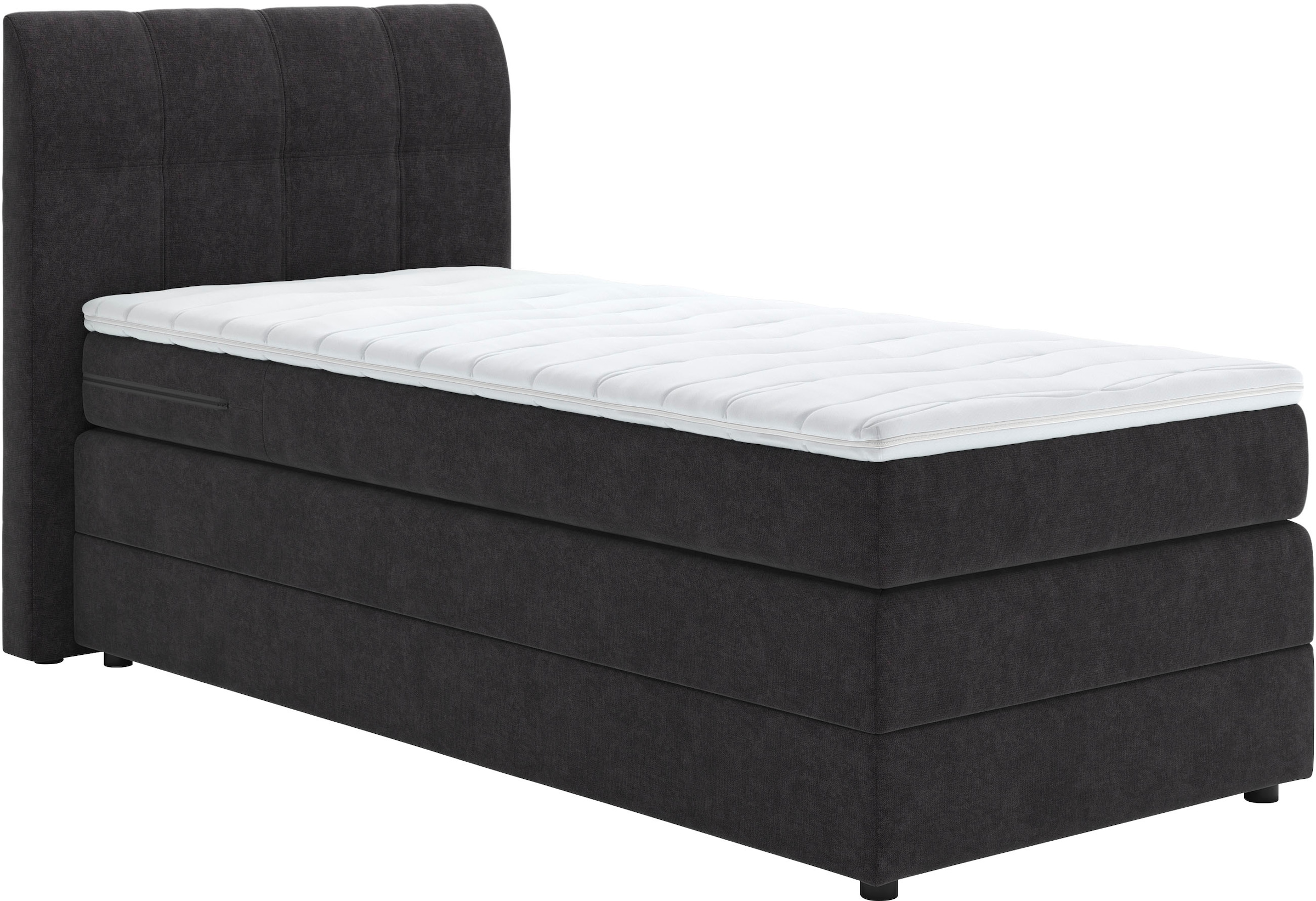 Home affaire Boxspringbett "Finja" besonders komfortable Liegehöhe, mit pra günstig online kaufen