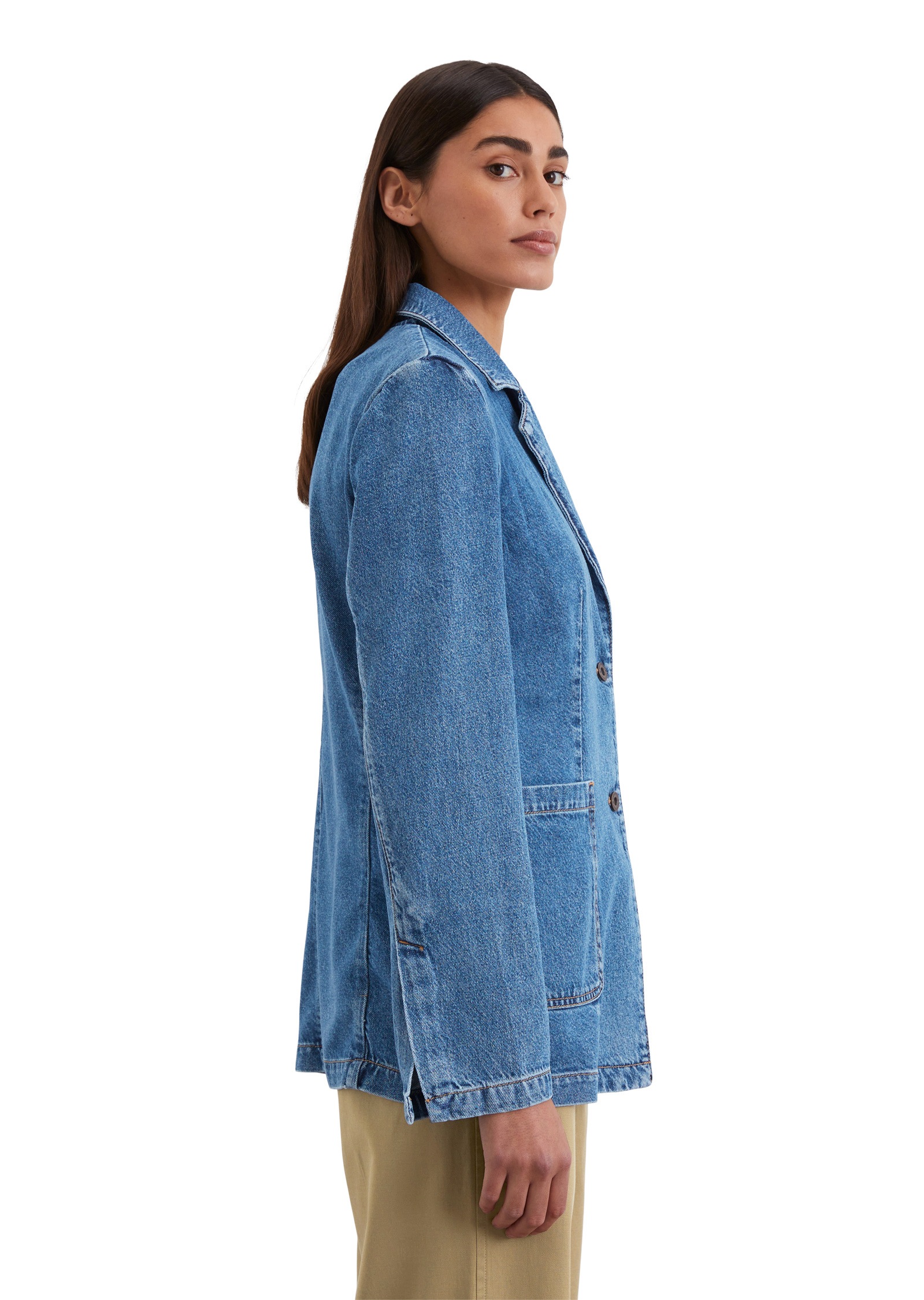 Marc OPolo "aus Lyocell-Baumwolle-Mix" ohne Kapuze günstig online kaufen