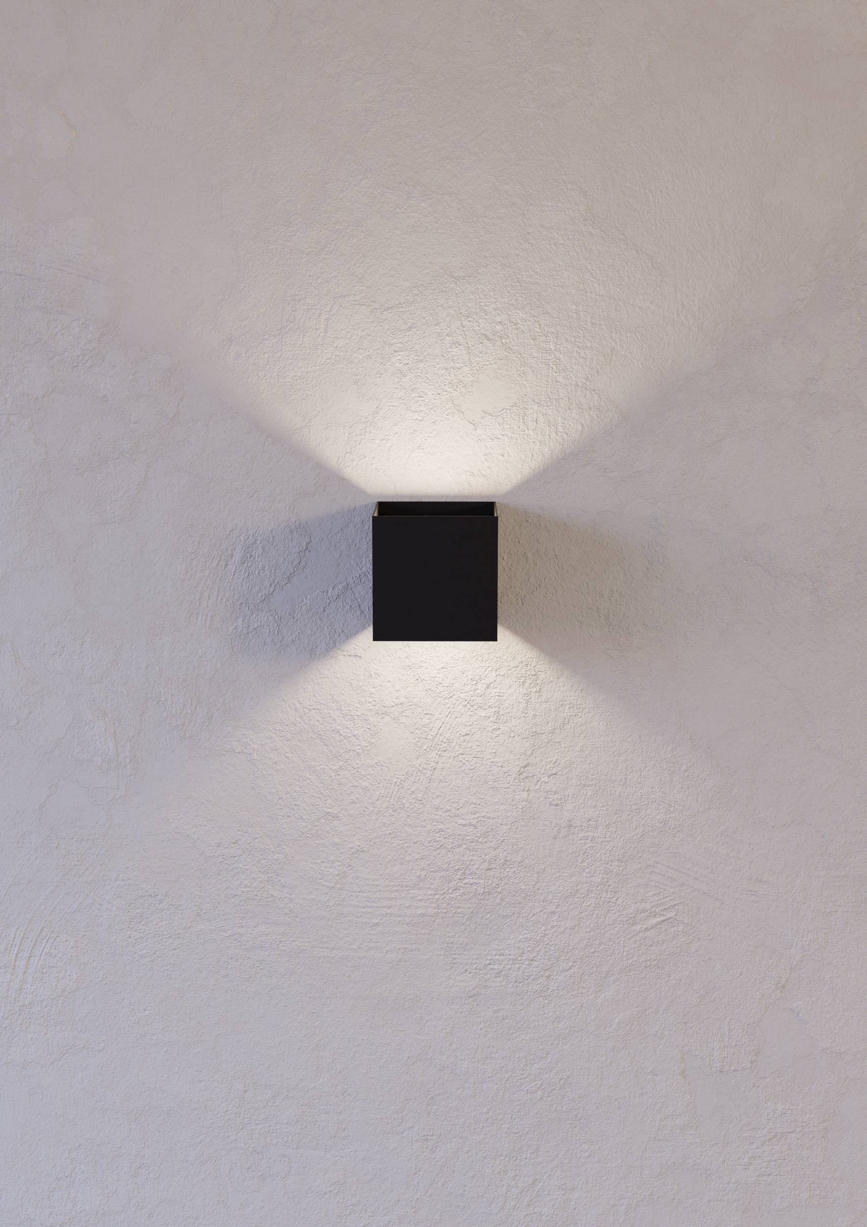 EGLO Wandleuchte »Valmontone Wandlampe,innen, Würfel, indirekte Up und Down Beleuchtung« LED-Modul 1 Stk. Warmweiß