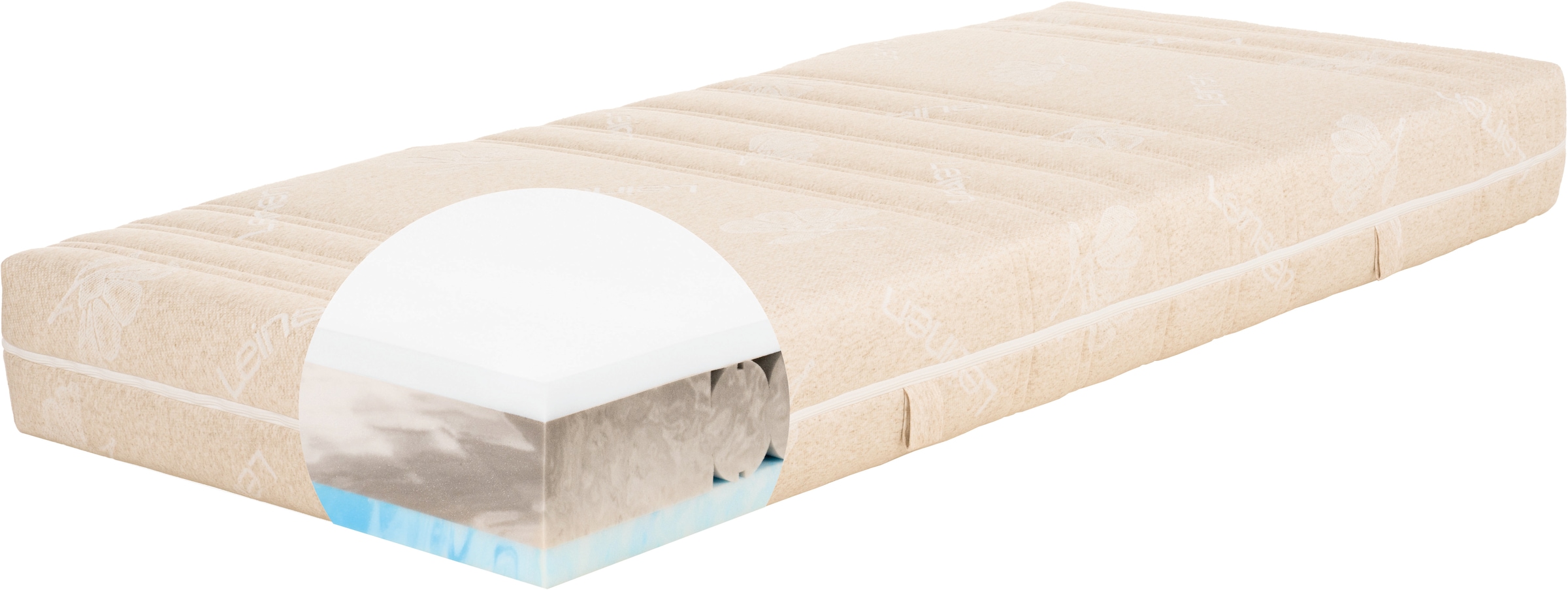 Be Fair Life Komfortschaummatratze »Balance«, 24 cm hoch, (1 St.), Matratze mit nachhaltigem Leinen-Bezug, verschiedene Größen erhältlich