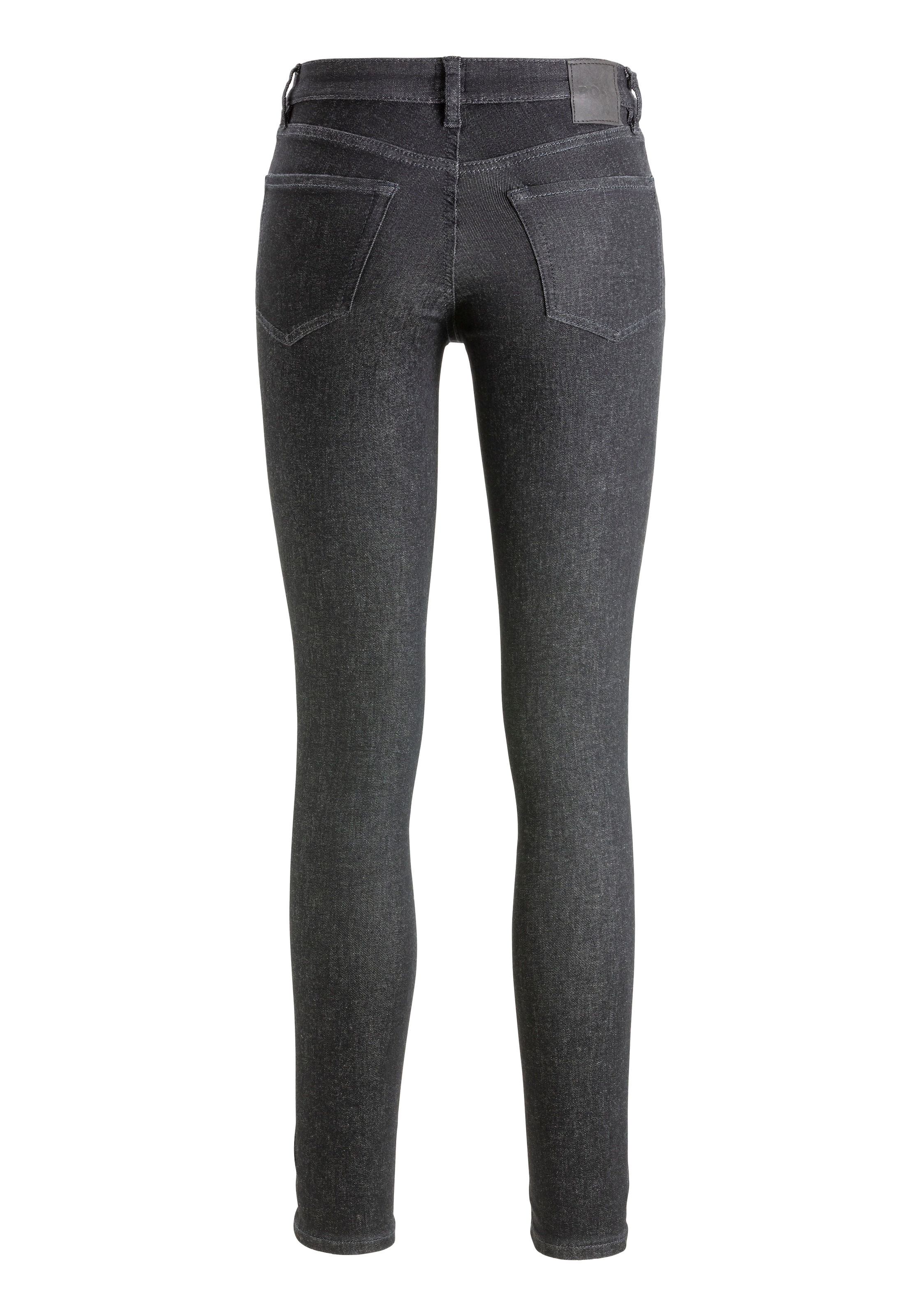 BOSS ORANGE Slim-fit-Jeans »Maye High Rise Slim Premium Damenmode«, mit BOSS Leder-Badge