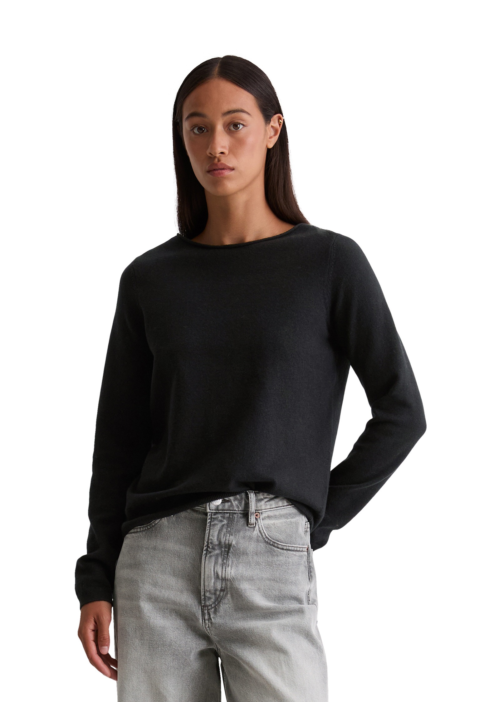 Marc OPolo Strickpullover "aus softem Baumwolle-Schurwolle-Mix" günstig online kaufen