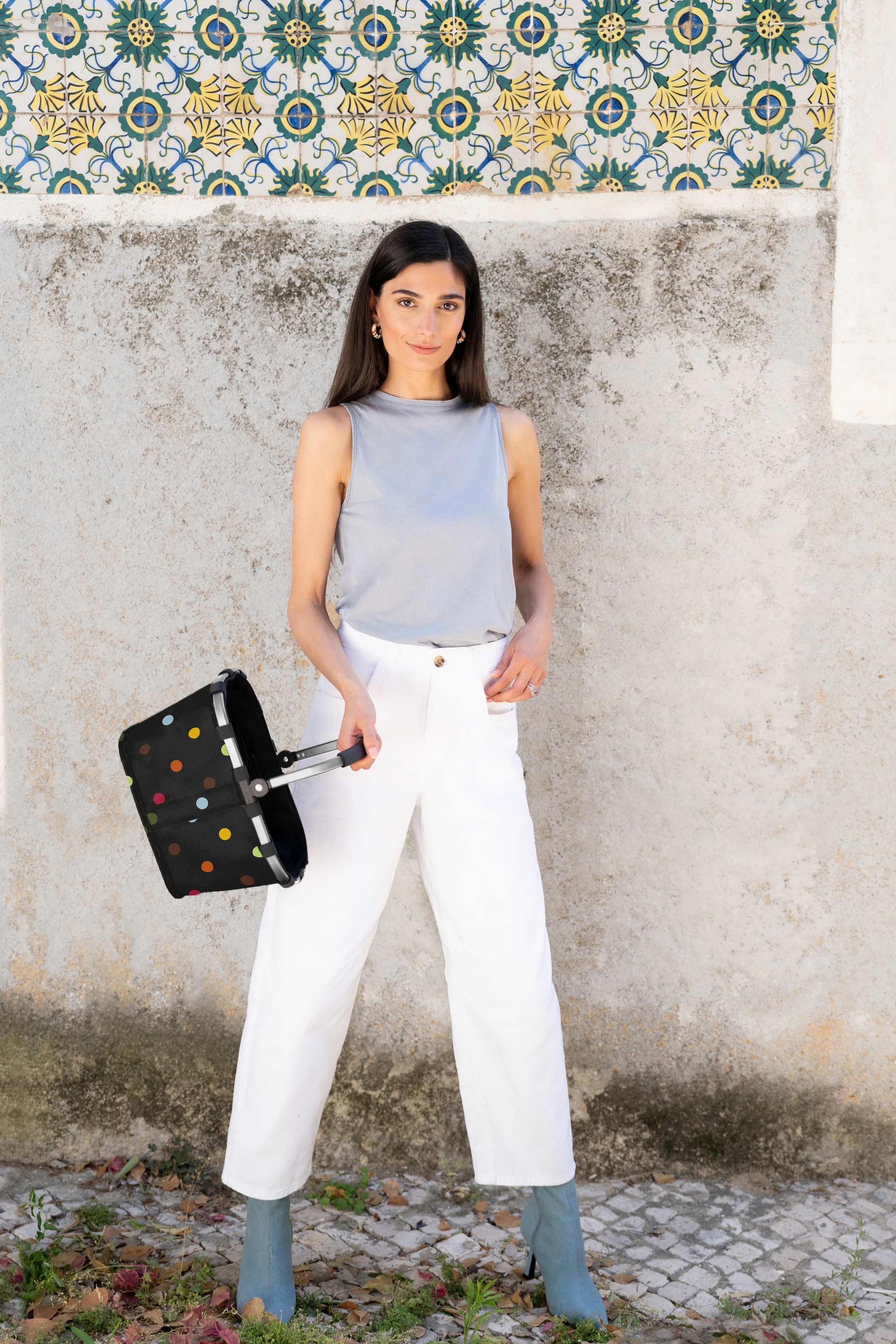 REISENTHEL® Einkaufskorb »carrybag XS« Standfüße, Griff umklappbar, flach zusammenlegbar, stabiler Griff