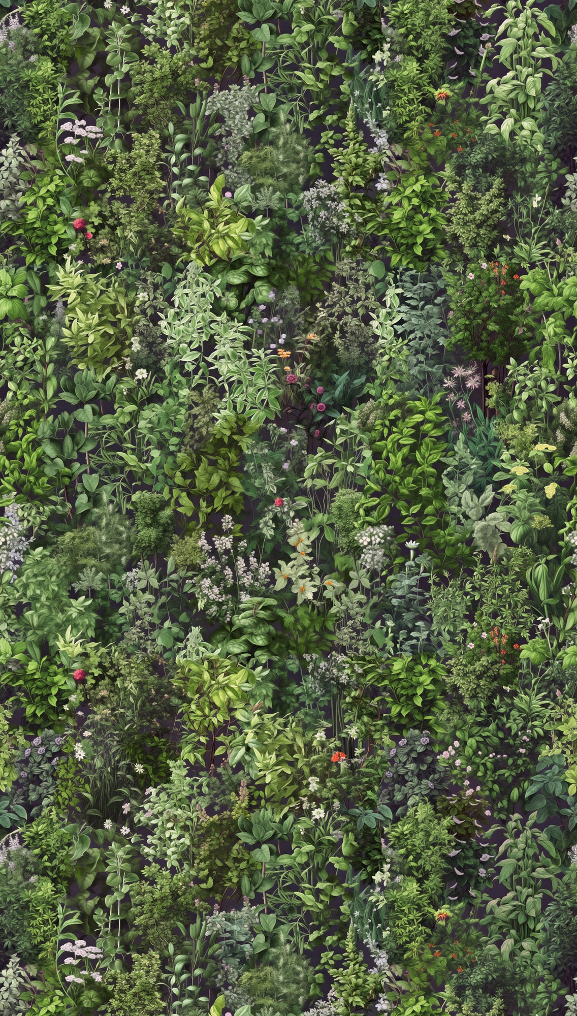 living walls Fototapete »The Wall 4 Botanic – Üppige tropische Pflanzen Vlies-Fototapete« botanisch | matt | tropisch leicht strukturiert Üppige tropische Pflanzen mit natürlicher Tiefenwirkung