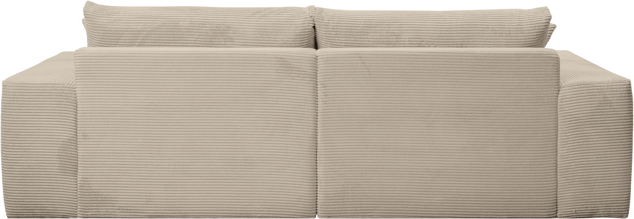 WERK2 Big-Sofa »Rozzana mit viel Platz und aktuellen Bezugsvarianten«, mit losen Rückenkissen