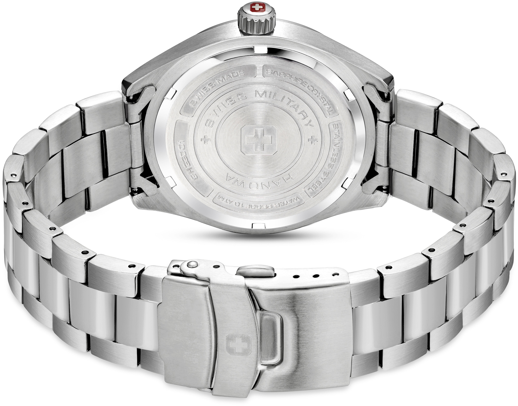 Uhr bestellen online Swiss SMWGH2200101« Hanowa | BAUR Schweizer »ROADRUNNER, Military