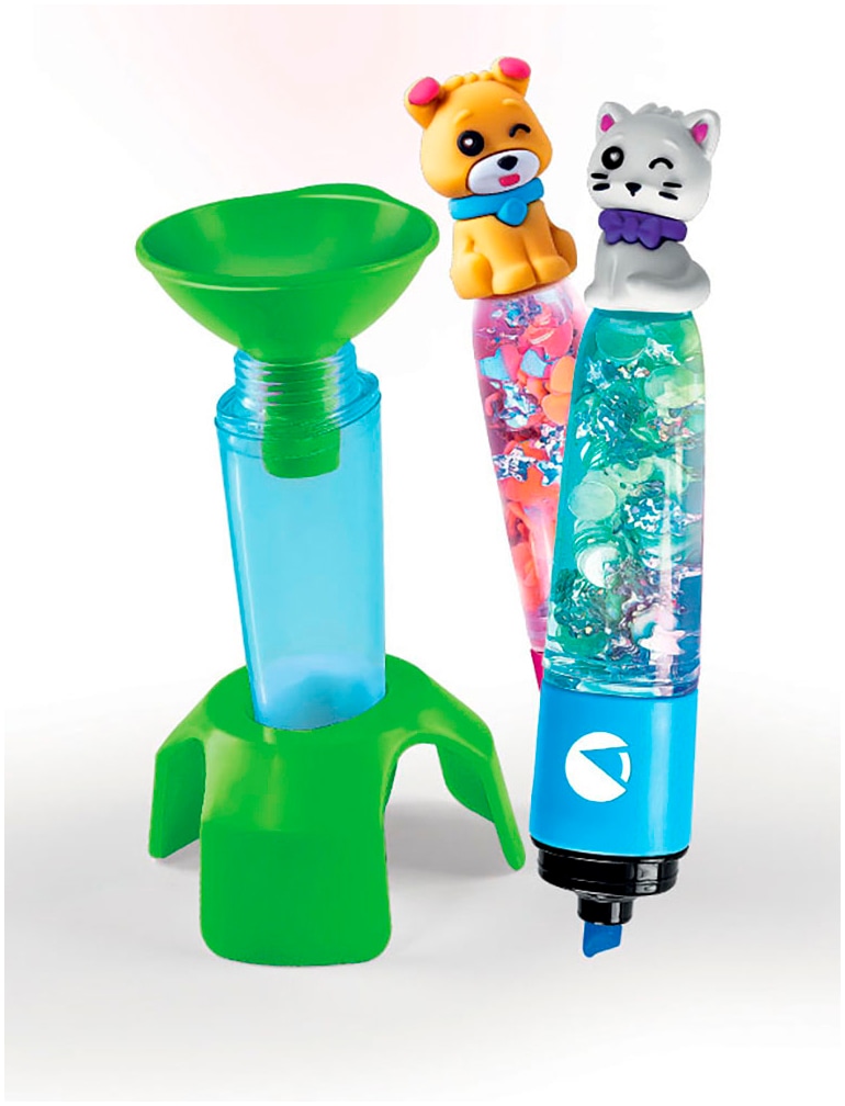 Clementoni® Kreativset »Idea, Deine Textmarker-Kreationen - Süße Tierfreunde«