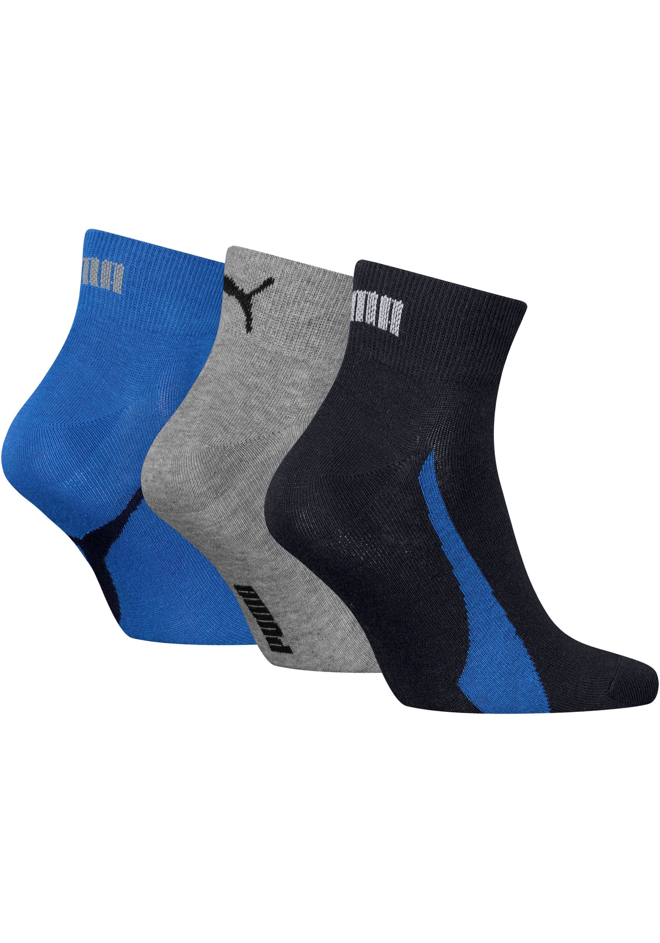 PUMA Kurzsocken "PUMA UNISEX LIFESTYLE QUARTER 3P" 3 Paar, 3 Paar tlg. mit günstig online kaufen