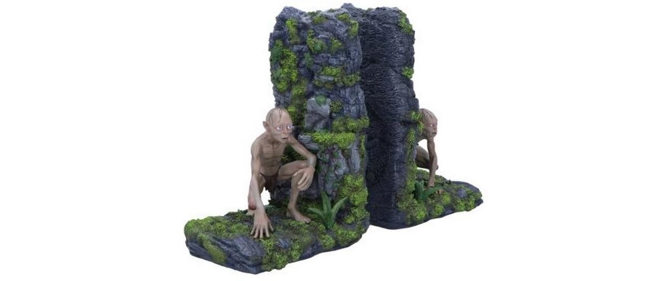 NEMESIS NOW Merchandise-Figur »Herr der Ringe Gollum & Smeagol« Offiziell lizenzierte, handbemalte Buchstützen