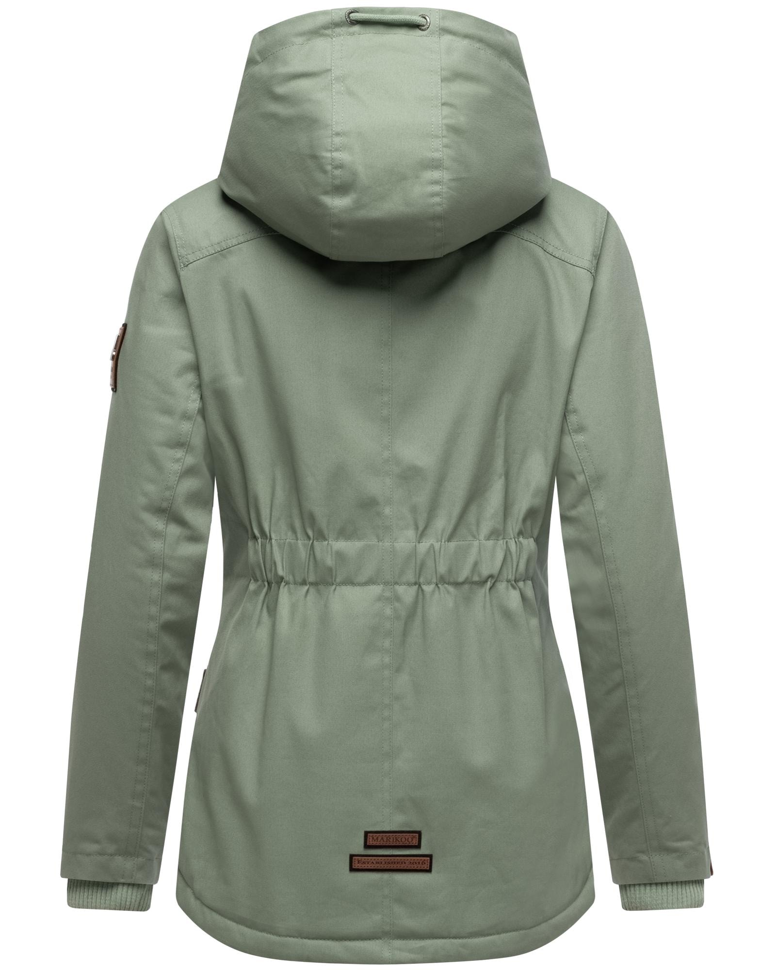 Marikoo Winterjacke »Bikoo«, mit Kapuze, sportliche Damen Outdoor Baumwolljacke mit Kapuze