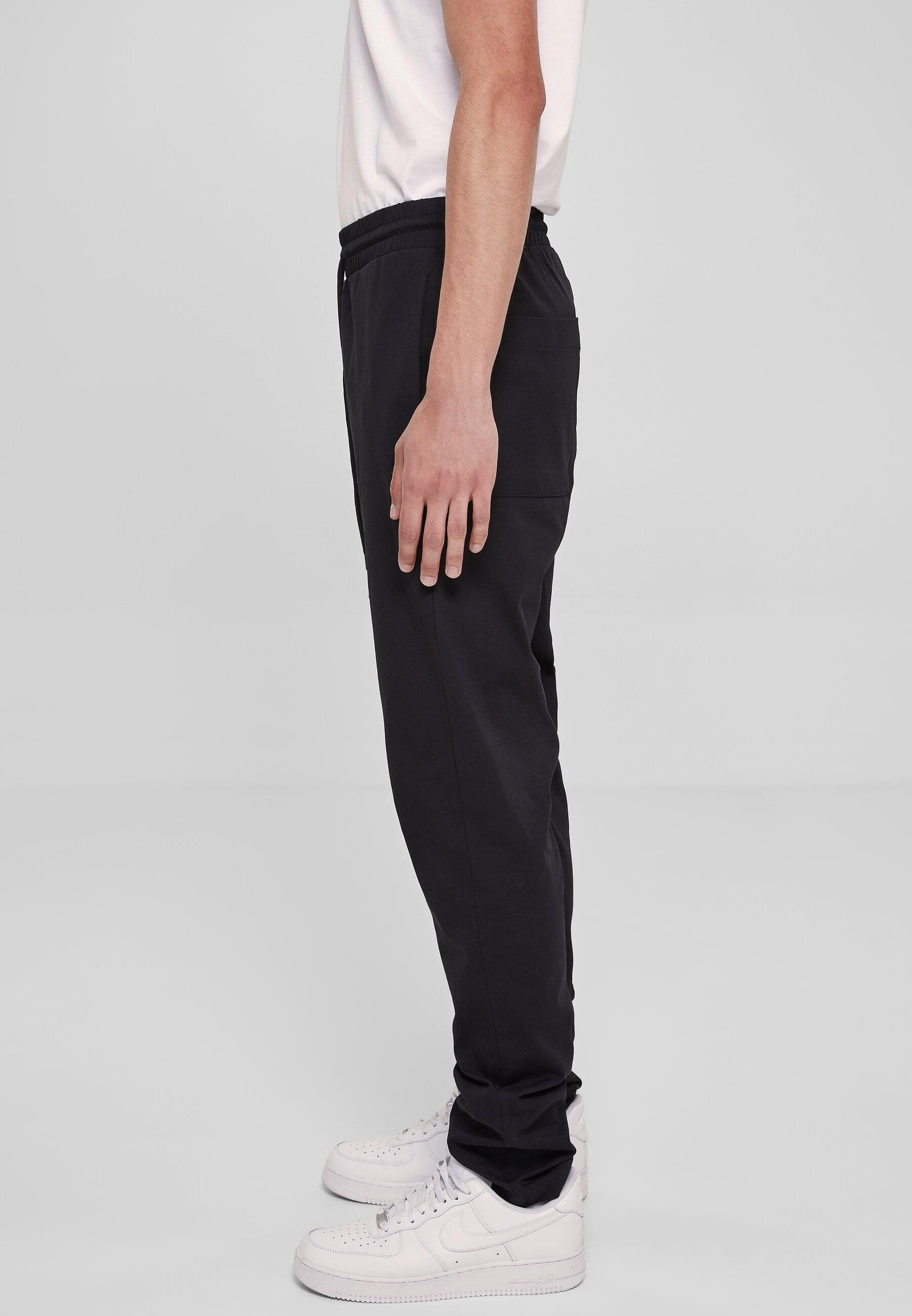 URBAN CLASSICS Stoffhose »Urban Classics Herren Super Light Jersey Pants«, (1 tlg.)