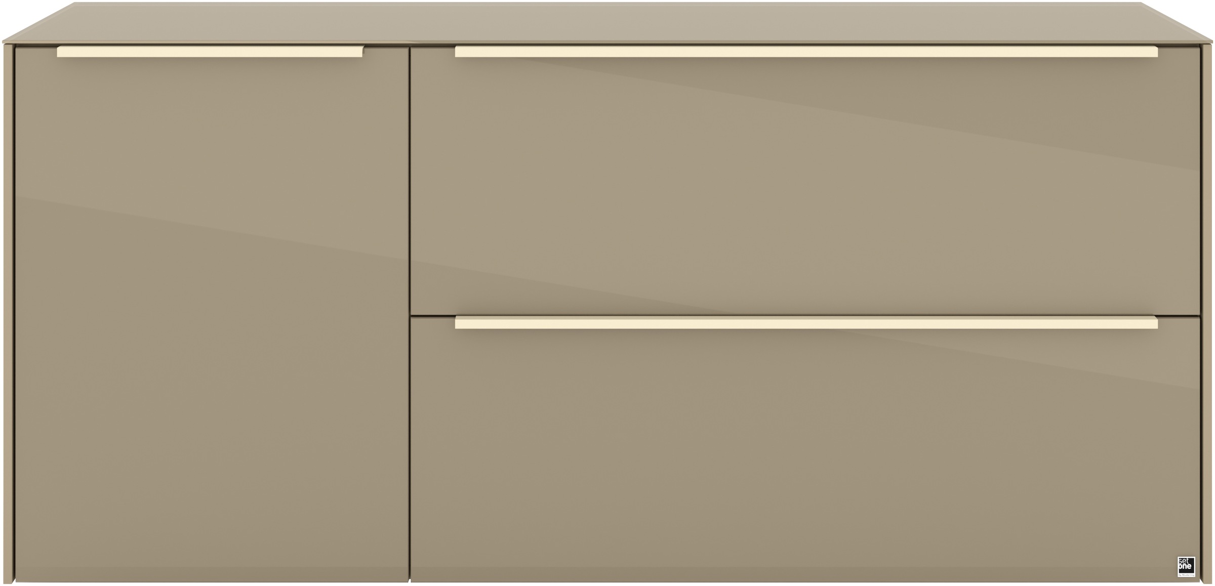 set one by Musterring Lowboard »Reno« 1 Stk. tlg. Mit Gleitern und in verschiedenen Farben erhältlich