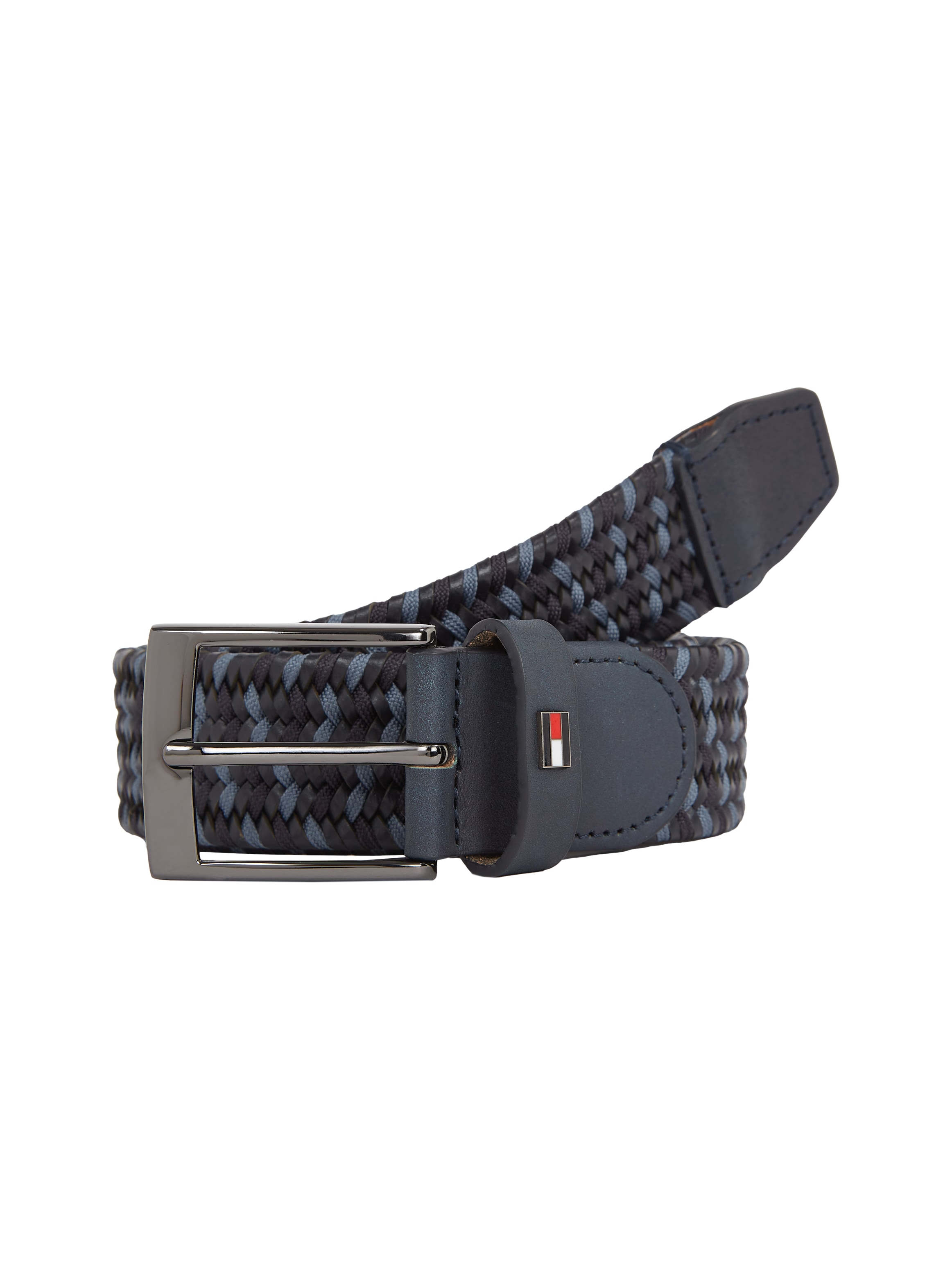 Tommy Hilfiger Ledergürtel "Adan New Elastic 3.5cm breit", mit Metall Schna günstig online kaufen