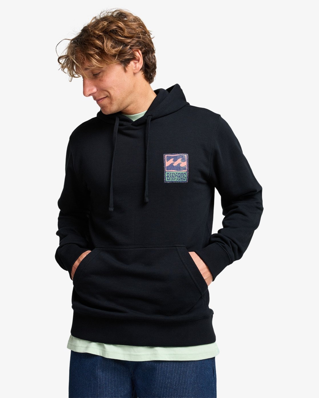 Billabong Kapuzensweatshirt "STAMP PO", aus Baumwolle und Polyester, für Erwachsene, in den Größen S bis XXL