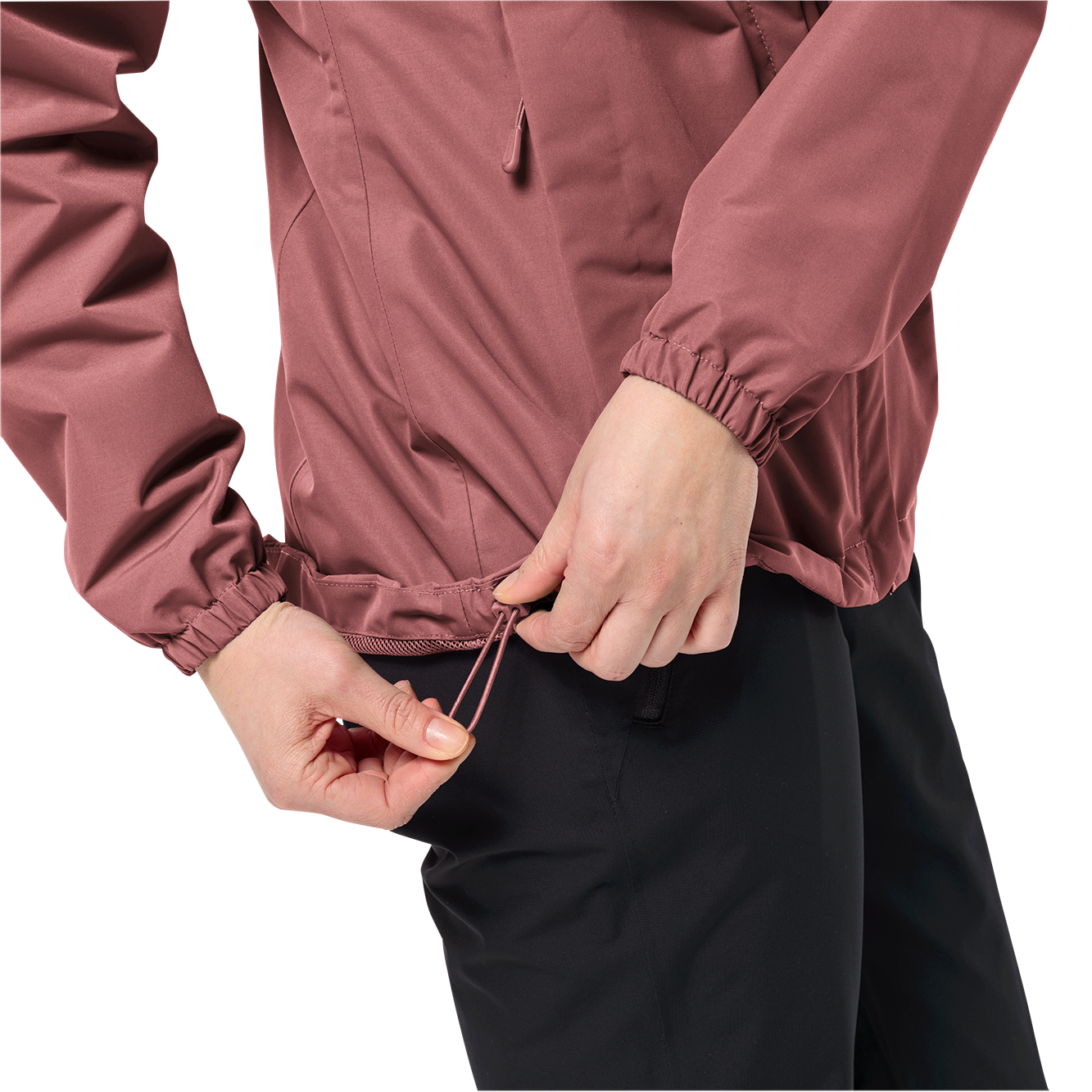Thumbnail - Jack Wolfskin Funktionsjacke "STORMY POINT 2L JKT W", mit Kapuze, mit verstaubarer Kapuze, wasserdicht, atmungsaktiv und...