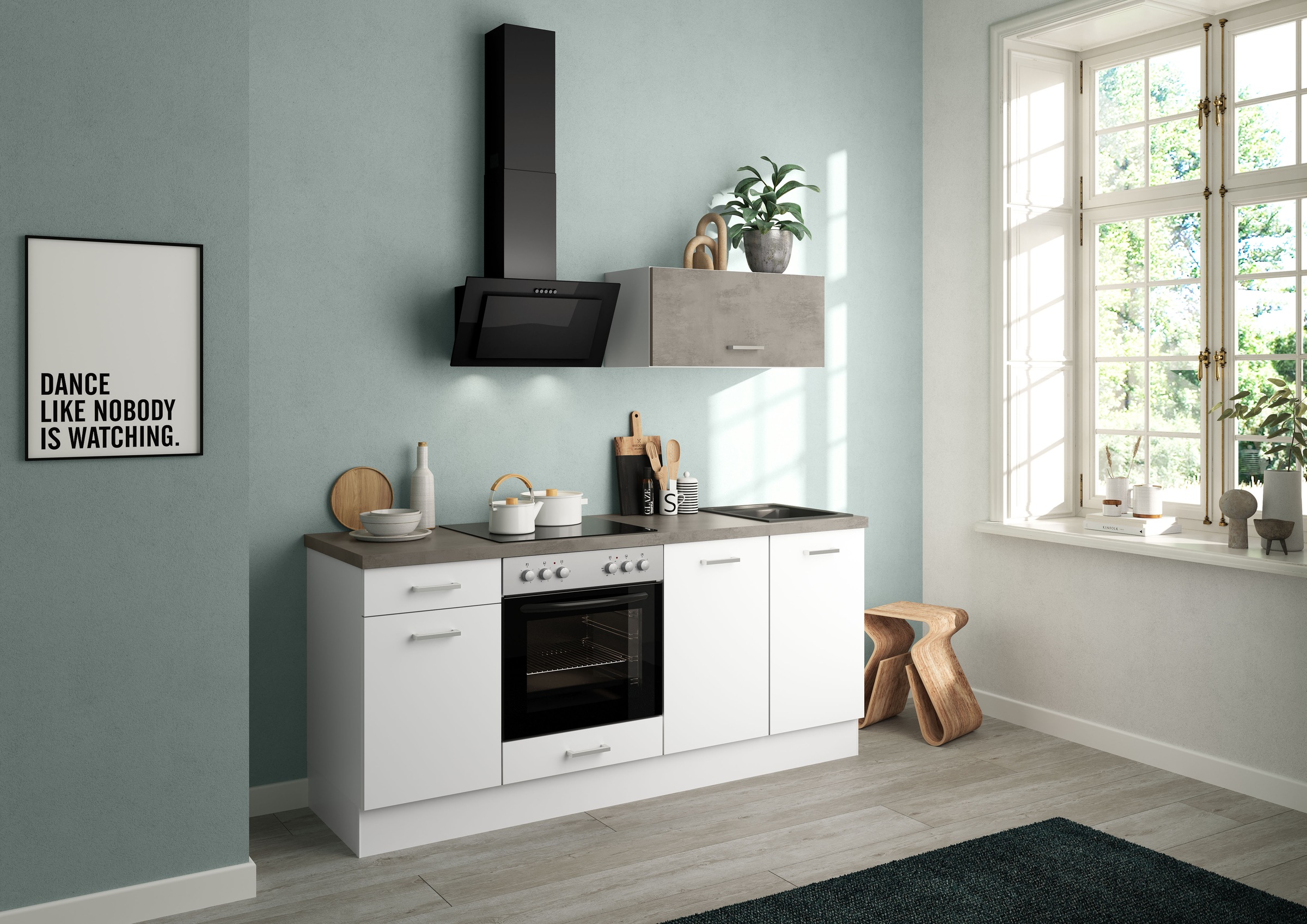 IMPULS KÜCHEN Küchenzeile ""Lissabon", Ausrichtung wählbar, Schubkästen mit günstig online kaufen