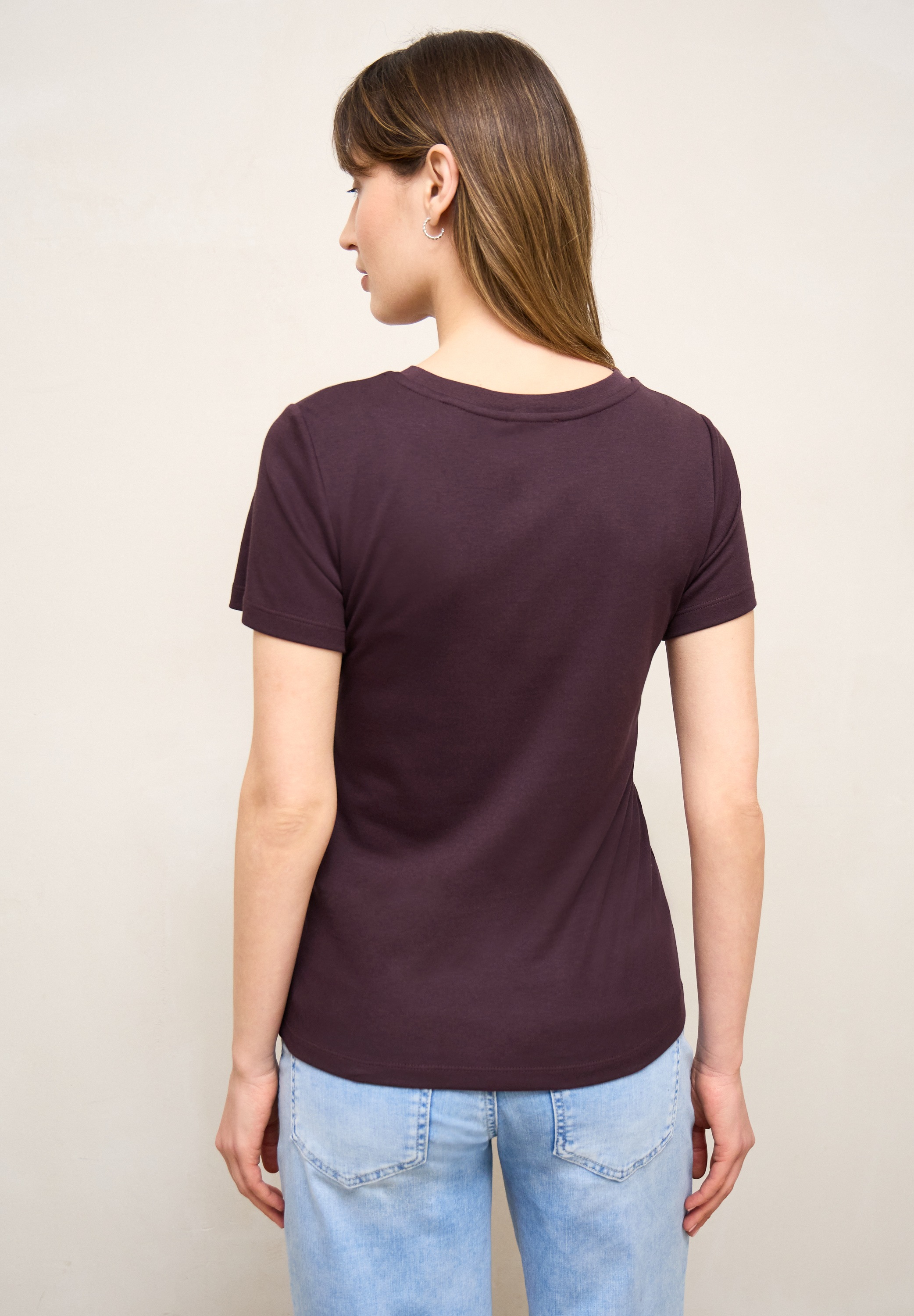 STREET ONE STUDIO T-Shirt Rundhalsausschnitt