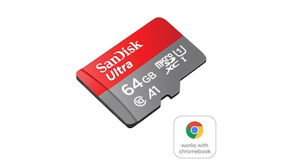 Speicherkarte »microSDXC Ultra, + SD-Adapter für Chromebooks«, (Class 10 140 MB/s...