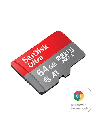 Sandisk Speicherkarte »microSDXC Ultra + SD-Ad...