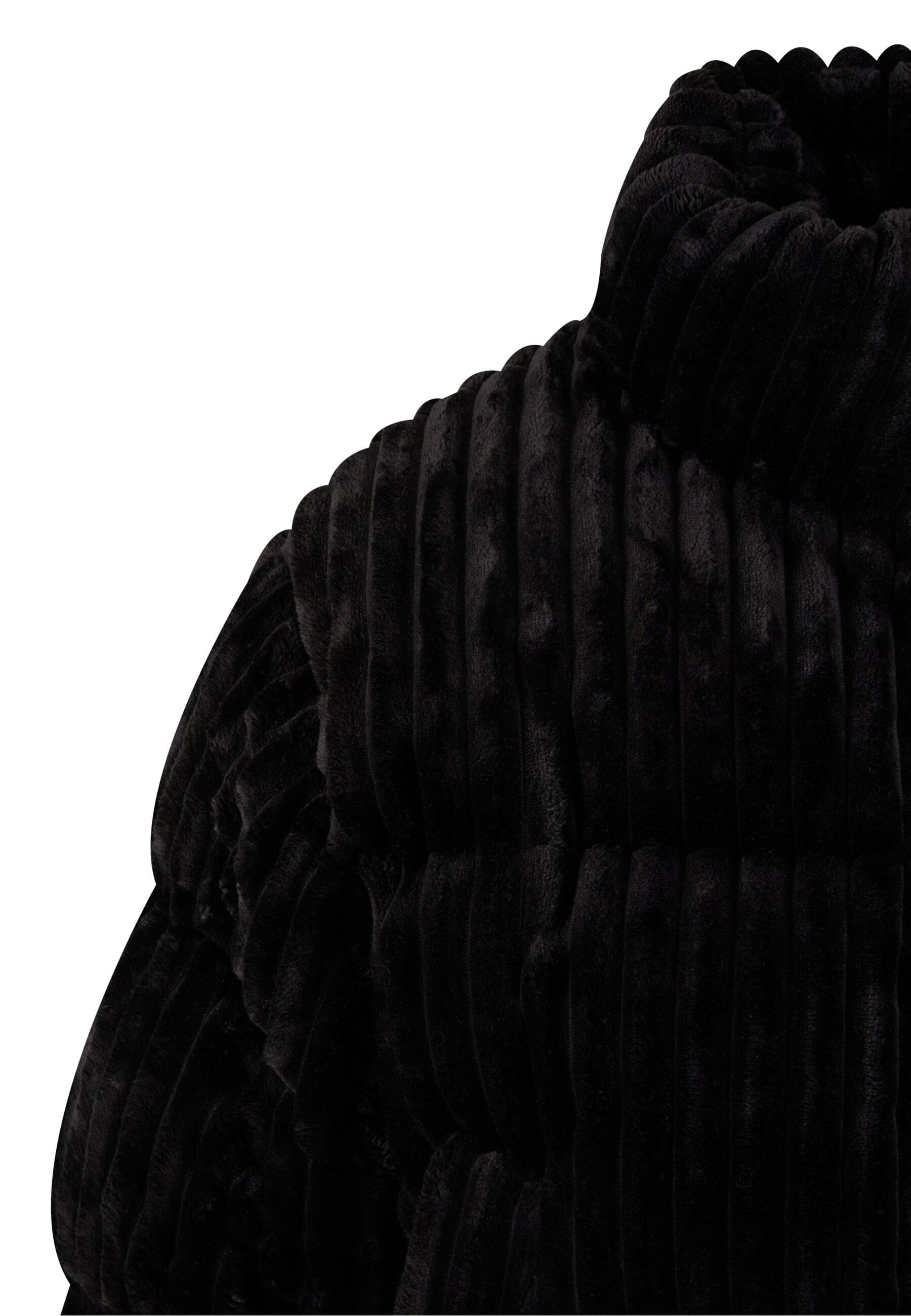 Karl Kani Winterjacke »Karl Kani KK Og Fuzzy Corduroy Short Puffer Jacket«, (1 St.), ohne Kapuze