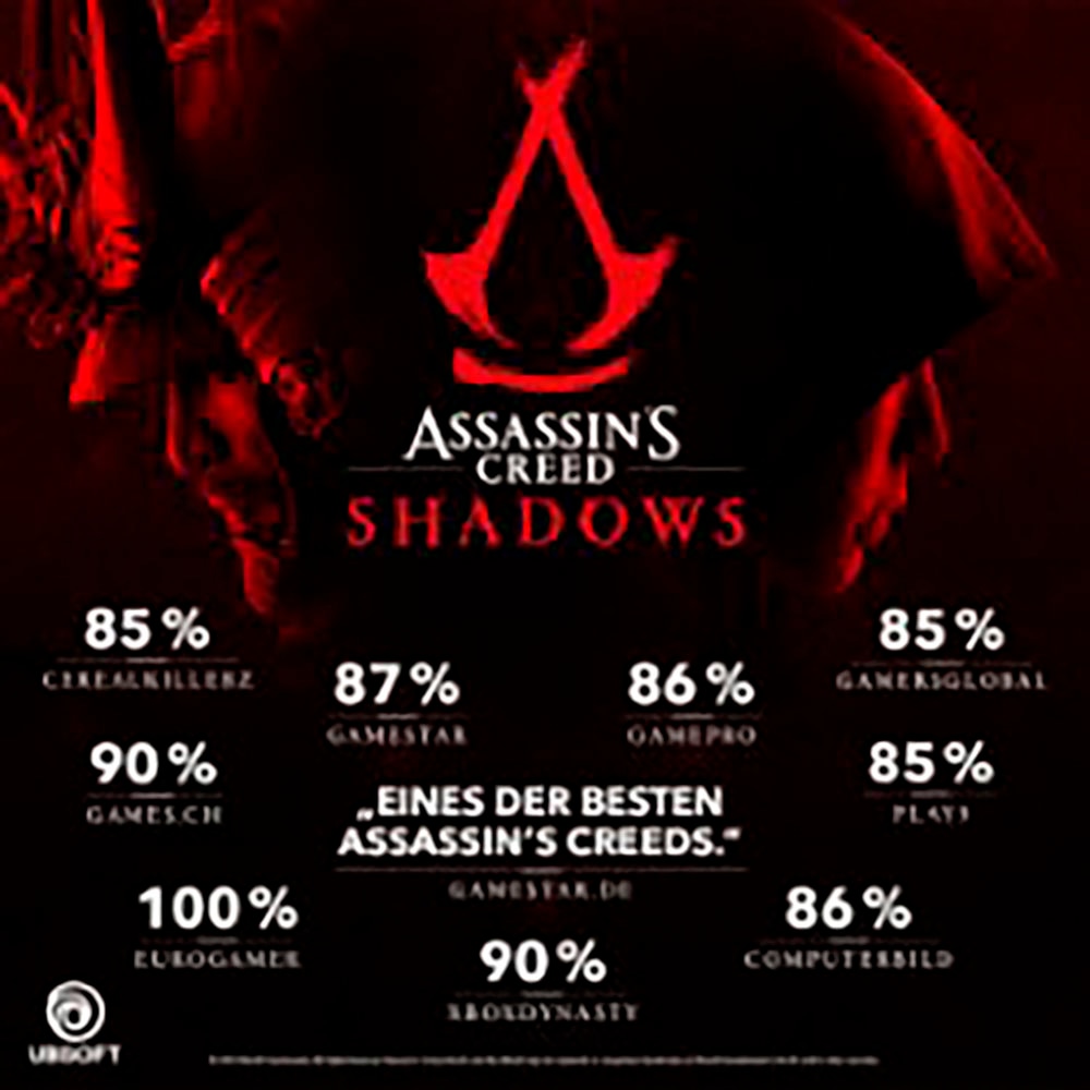 UBISOFT Spielesoftware »Assassin's Creed Shadows« PlayStation 5
