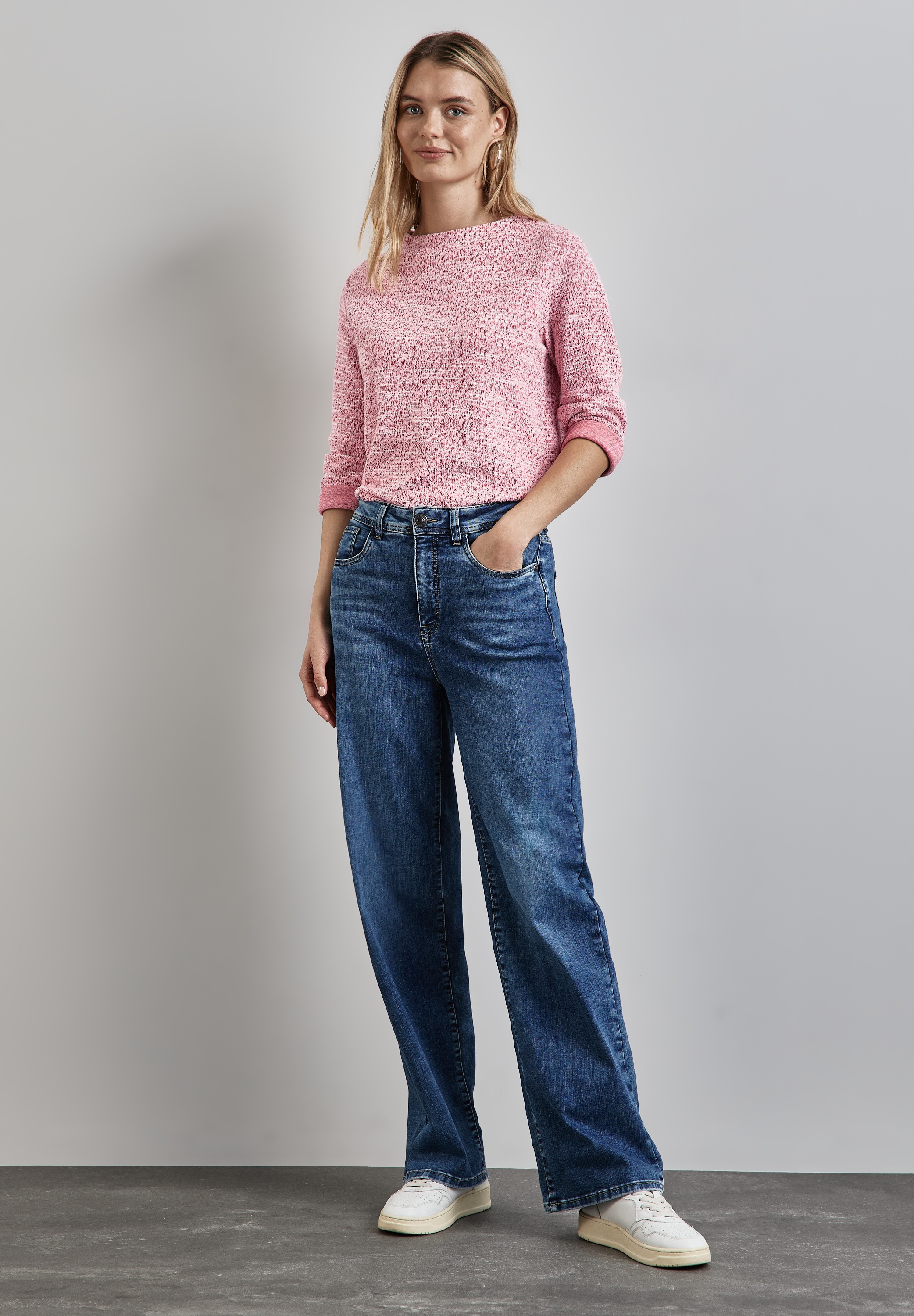 STREET ONE 3/4-Arm-Shirt, mit 3/4 Ärmeln