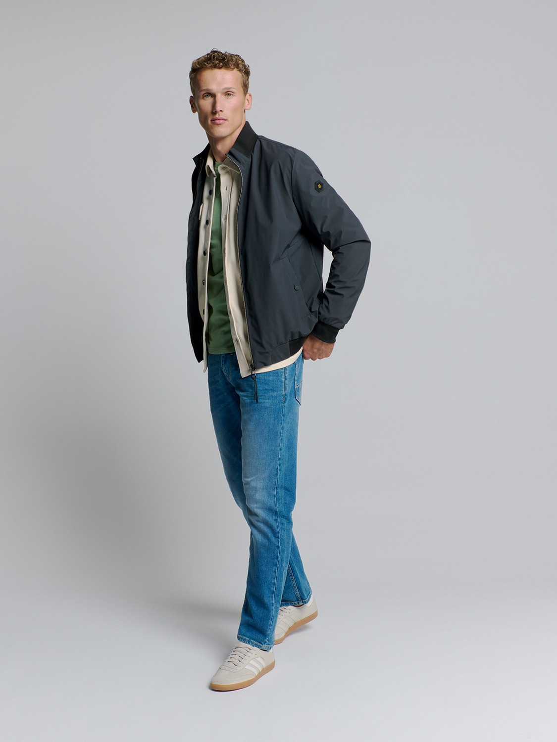 NO EXCESS Kurzjacke »No Excess Jacke Short Fit Jacket Short Fit Clean Soft«
