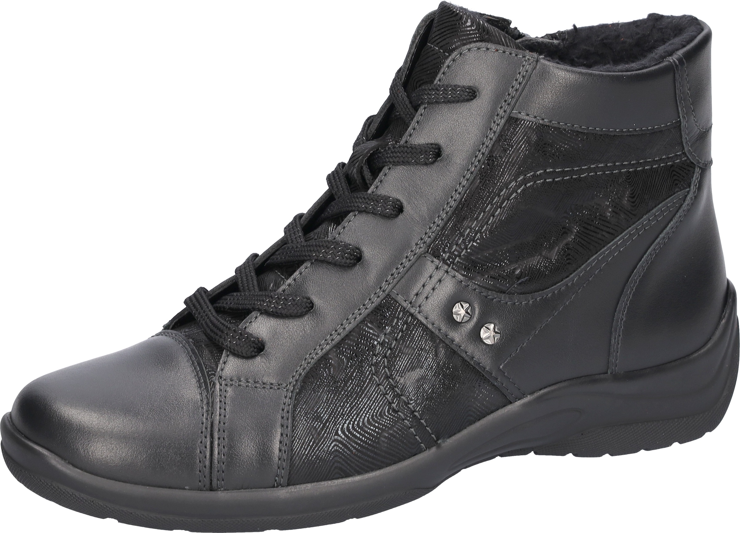 Waldläufer Winterboots "HESNA", Winterstiefelette, Schnürboots mit herausne günstig online kaufen