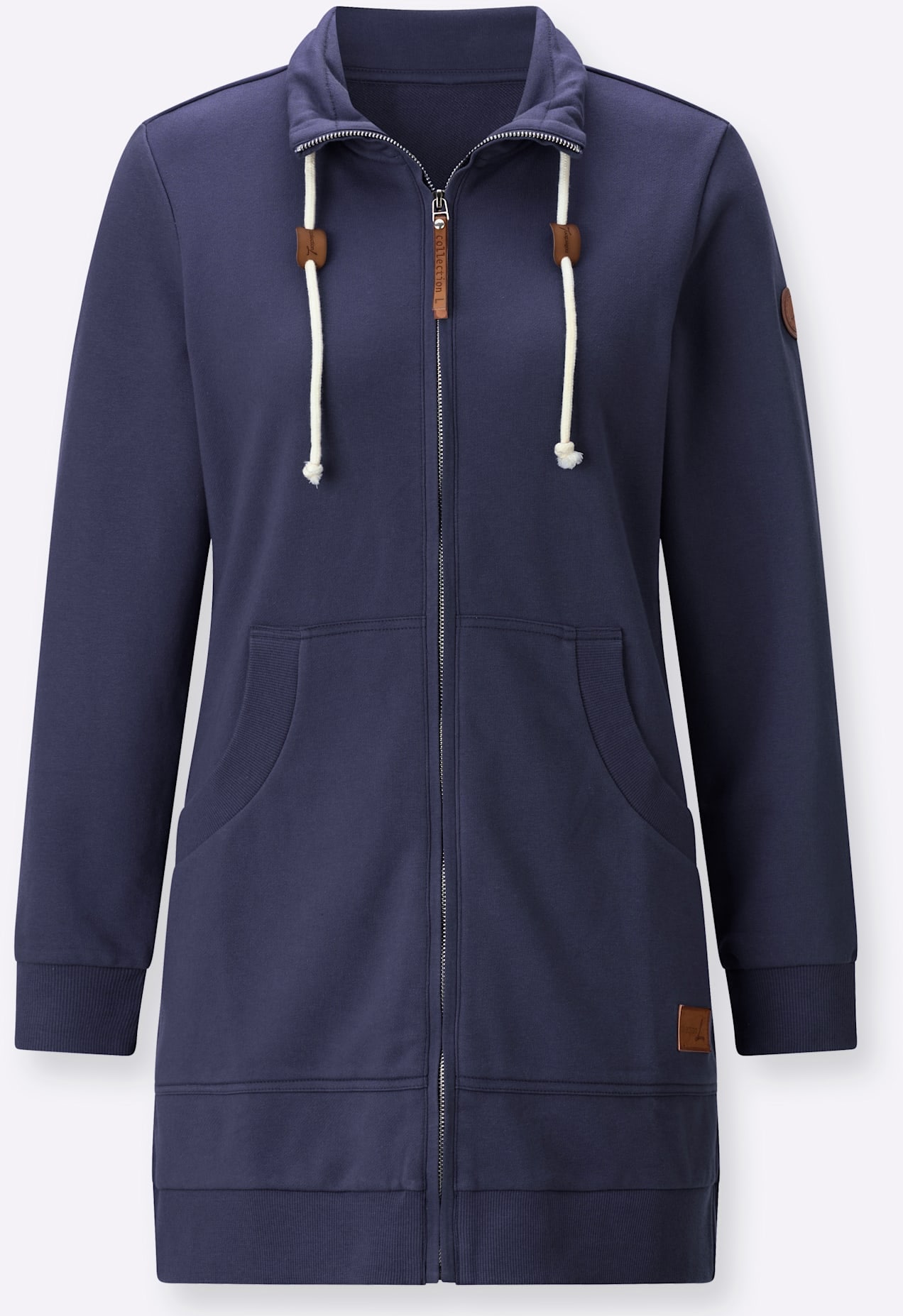 Casual Looks Shirtjacke »Sweatshirtjacke« 1