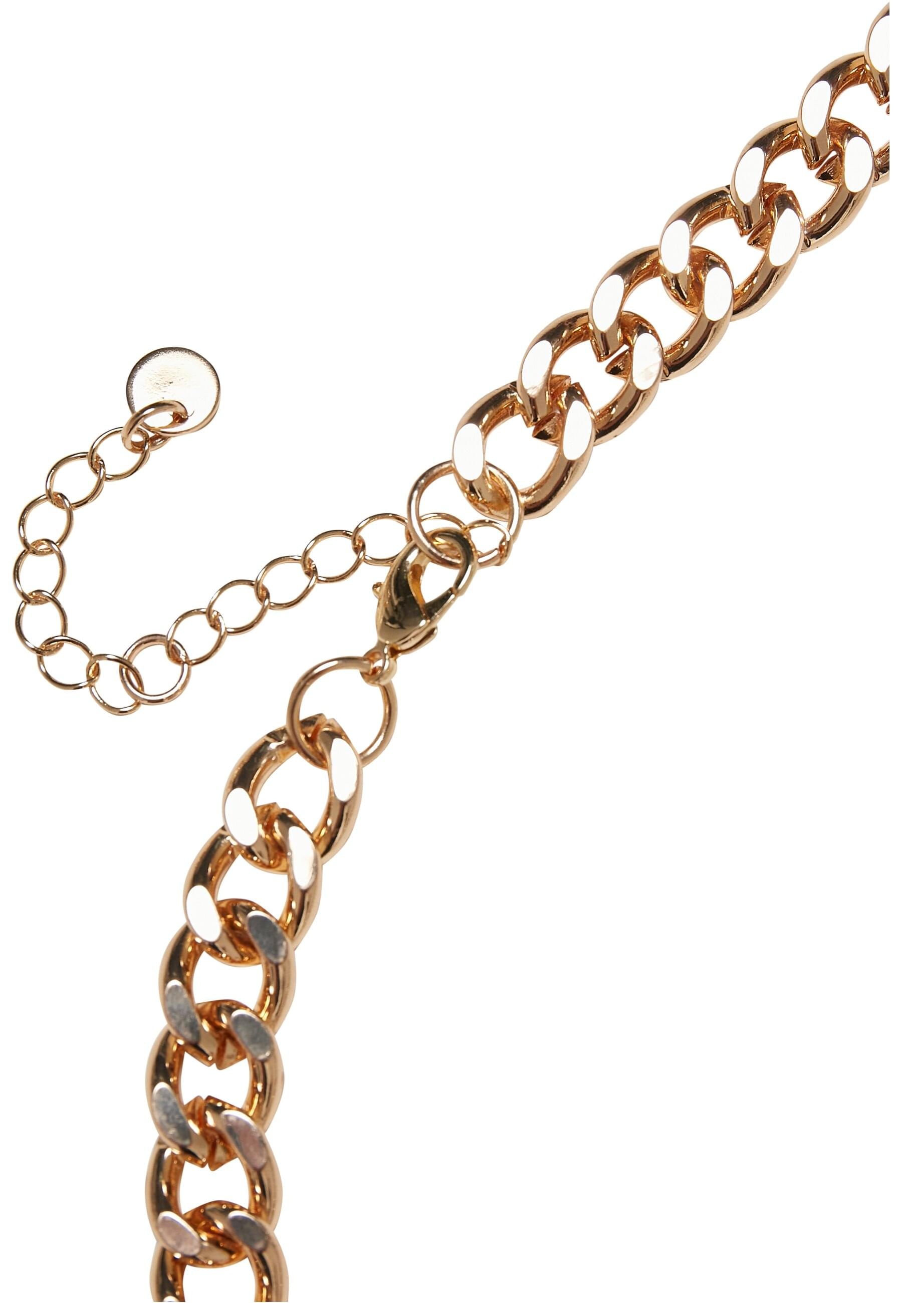 URBAN CLASSICS Halsreif »Urban Classics Unisex Big Saturn Basic Necklace«
