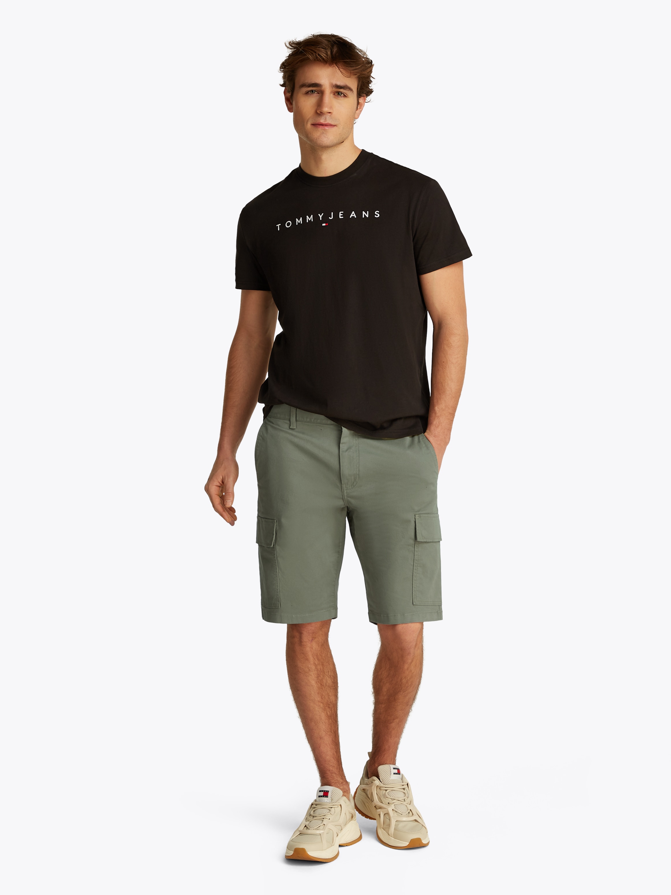 Tommy Jeans Cargoshorts »TJM SCANTON CARGO SHORT«, Mit Gürtelschlaufen