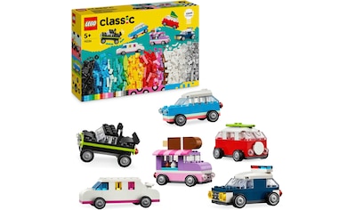Konstruktionsspielsteine »Kreative Fahrzeuge (11036), LEGO Classic«, (900 St.), Made...