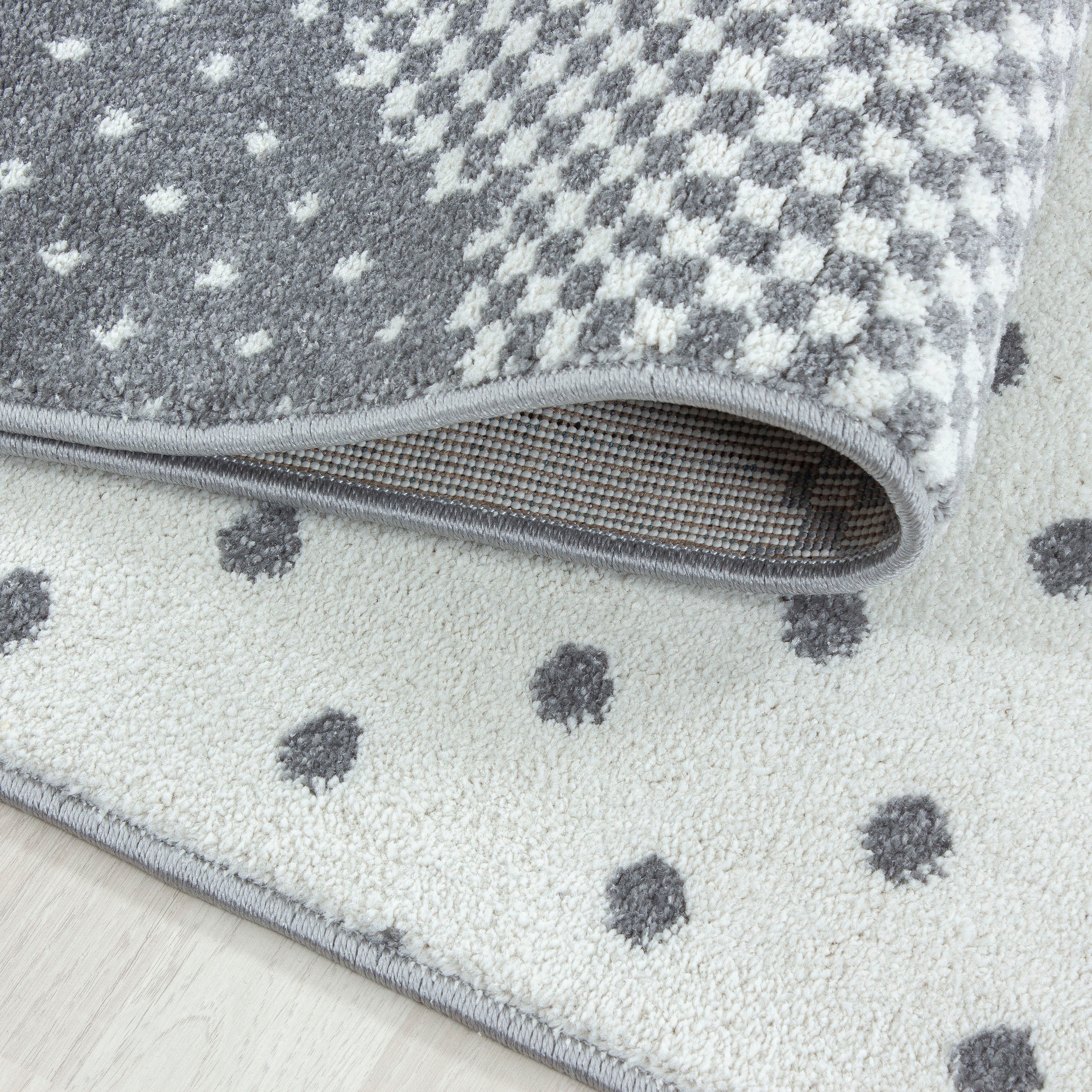 Ayyildiz Teppiche Kinderteppich »Bambi 820«, rechteckig, 11 mm Höhe, auch in rund, Wolken Motiv, Kurzflor