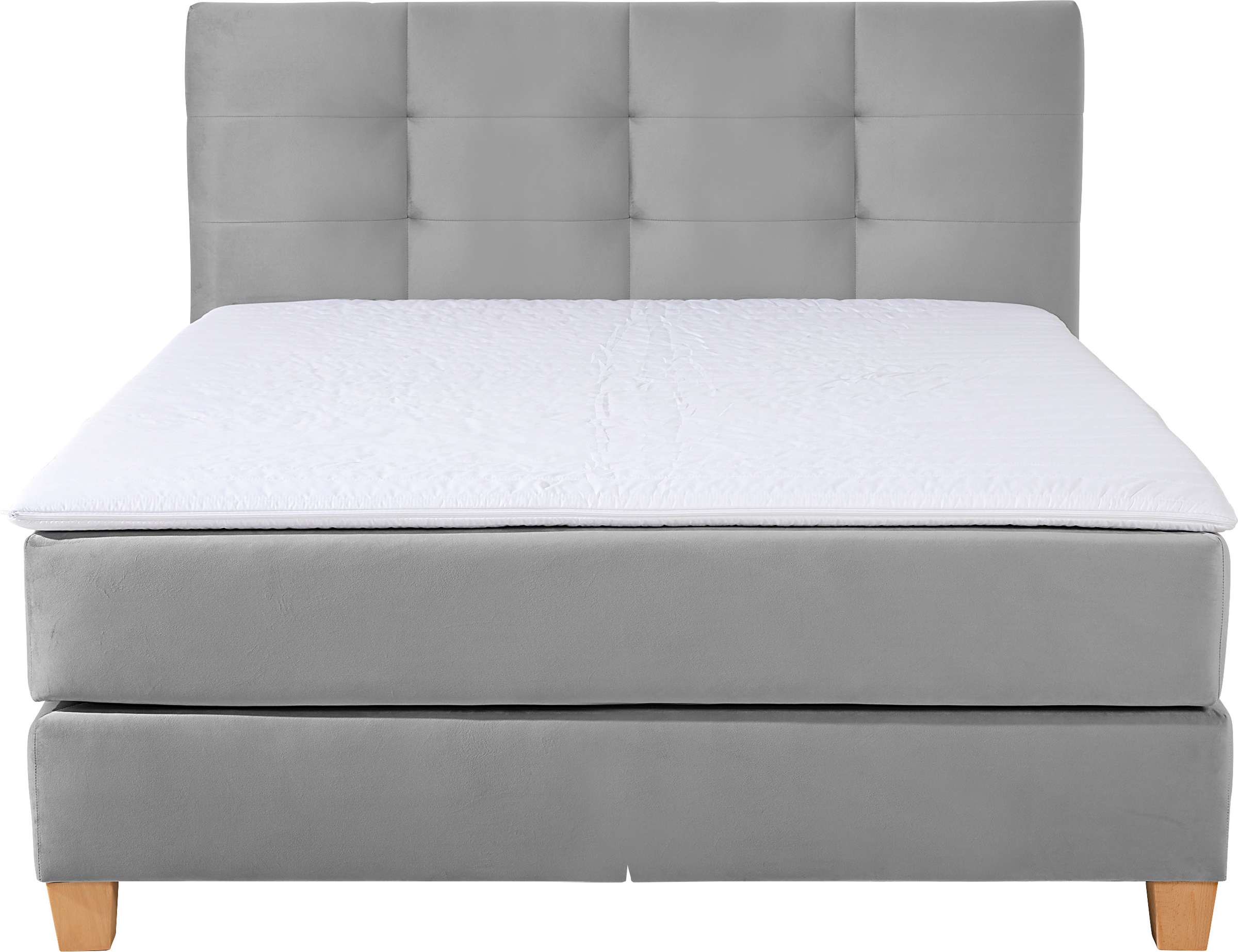 Home affaire Boxspringbett »Moulay«, inkl. Topper, in 3 Härtegraden, TFK auch in Härtegrad 4