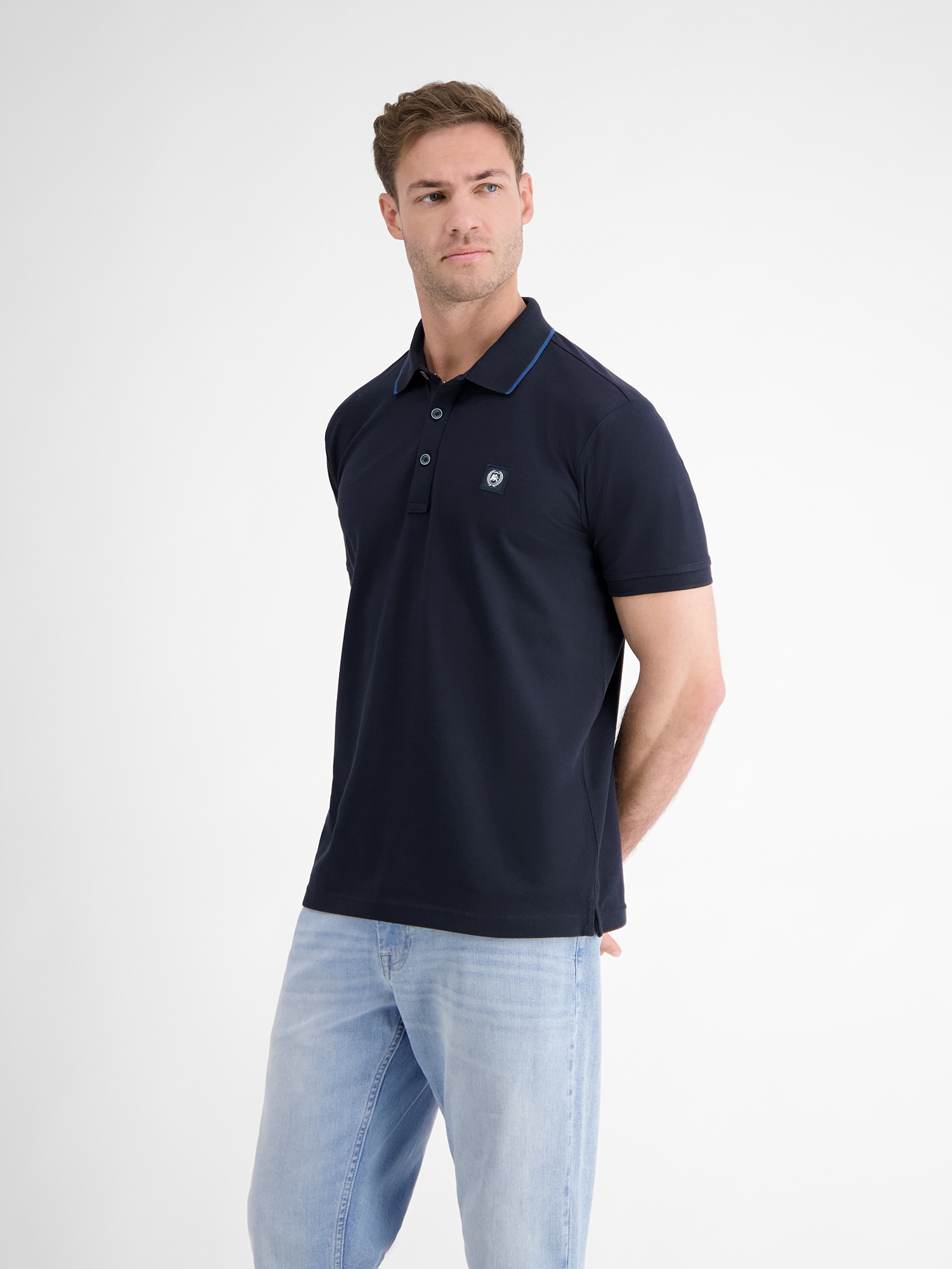 LERROS Poloshirt »LERROS Poloshirt für Herren, sportiv und bequem«