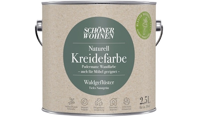 SCHÖNER WOHNEN FARBE Wand- und Deckenfarbe »Naturell Kreidefarbe«, 2,5 Liter,...