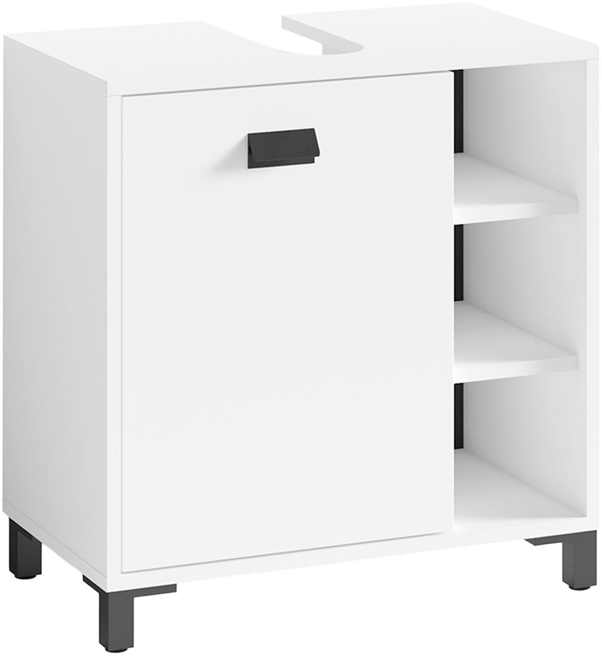 byLIVING Waschbeckenunterschrank "Wellness" 1 Stk. tlg. 60cm Waschbeckenunt günstig online kaufen
