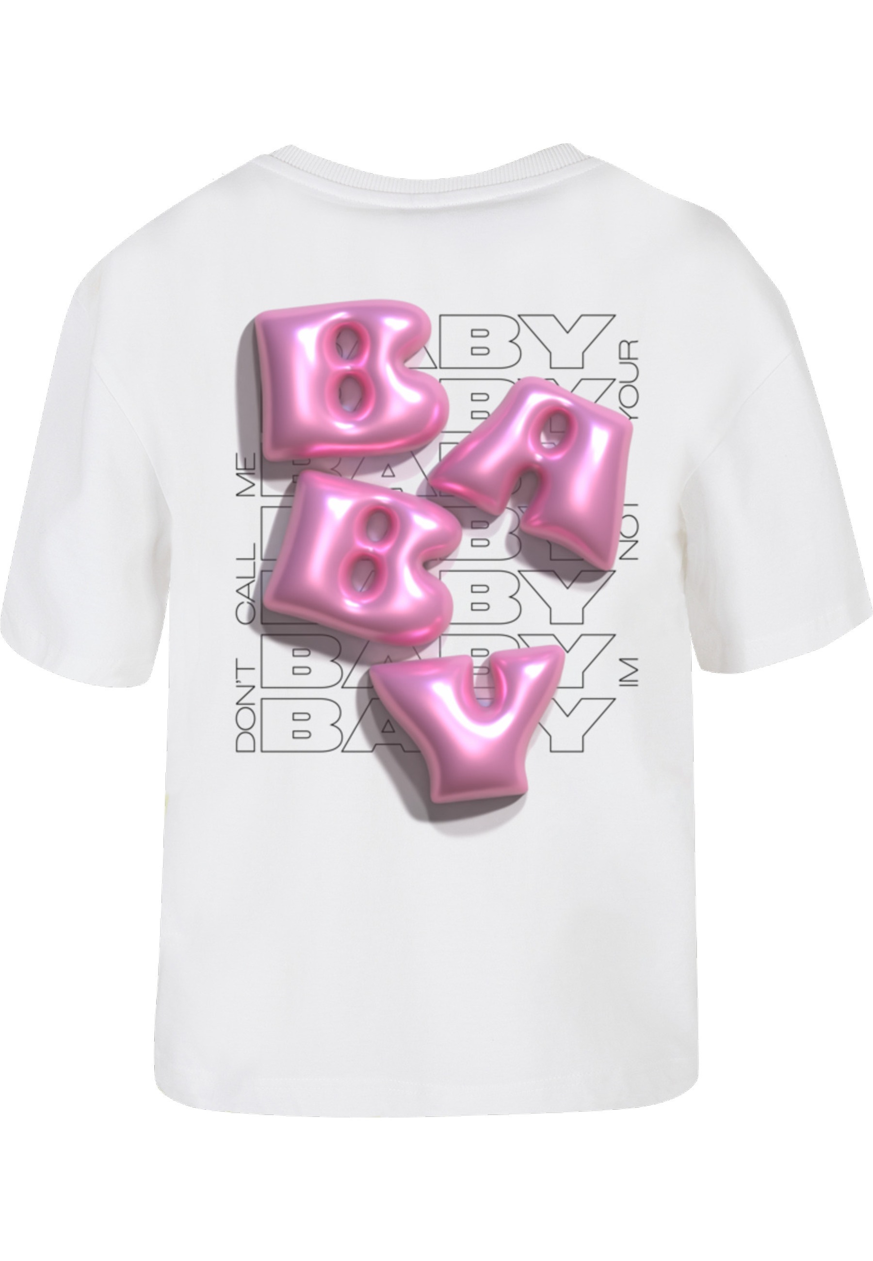 Miss Tee T-Shirt "Miss Tee Damen Dont Call Me Tee" 1 Stk. günstig online kaufen