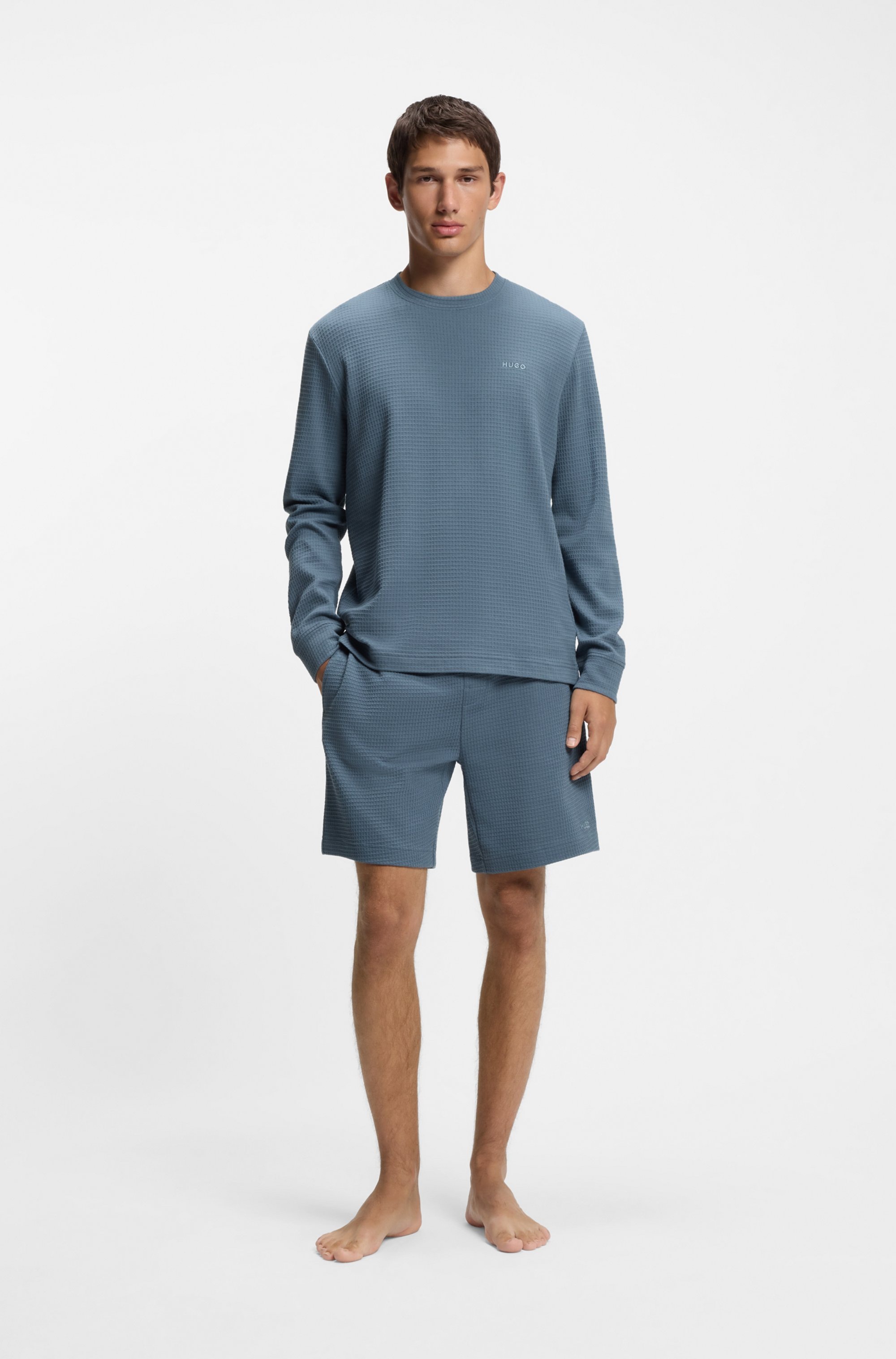 Thumbnail - HUGO Underwear Pyjamaoberteil "Austin LS Shirt"