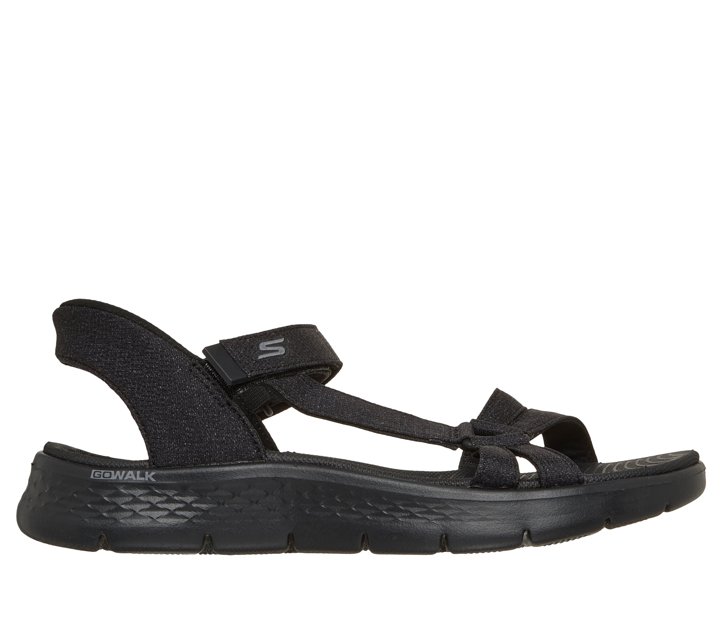 Skechers 141481 Go Walk Flex Illuminate Sandal Black 36 3