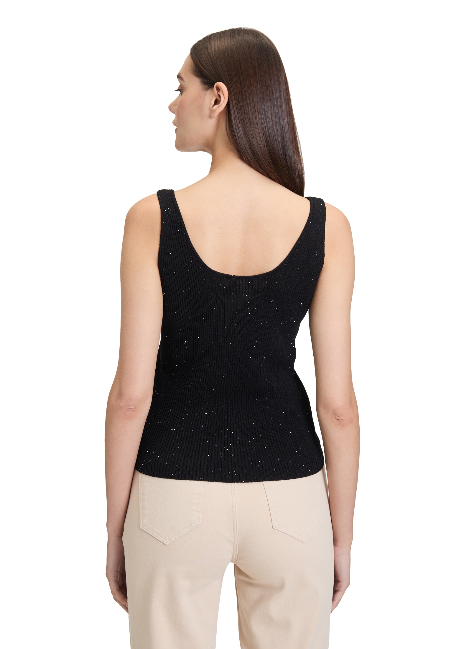 Cartoon Trägertop »Cartoon Strick-Top im Glitzer-Look«